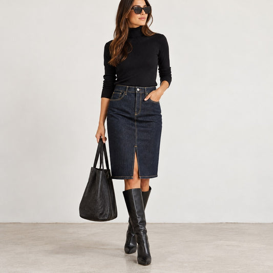 3x1 denim skirt