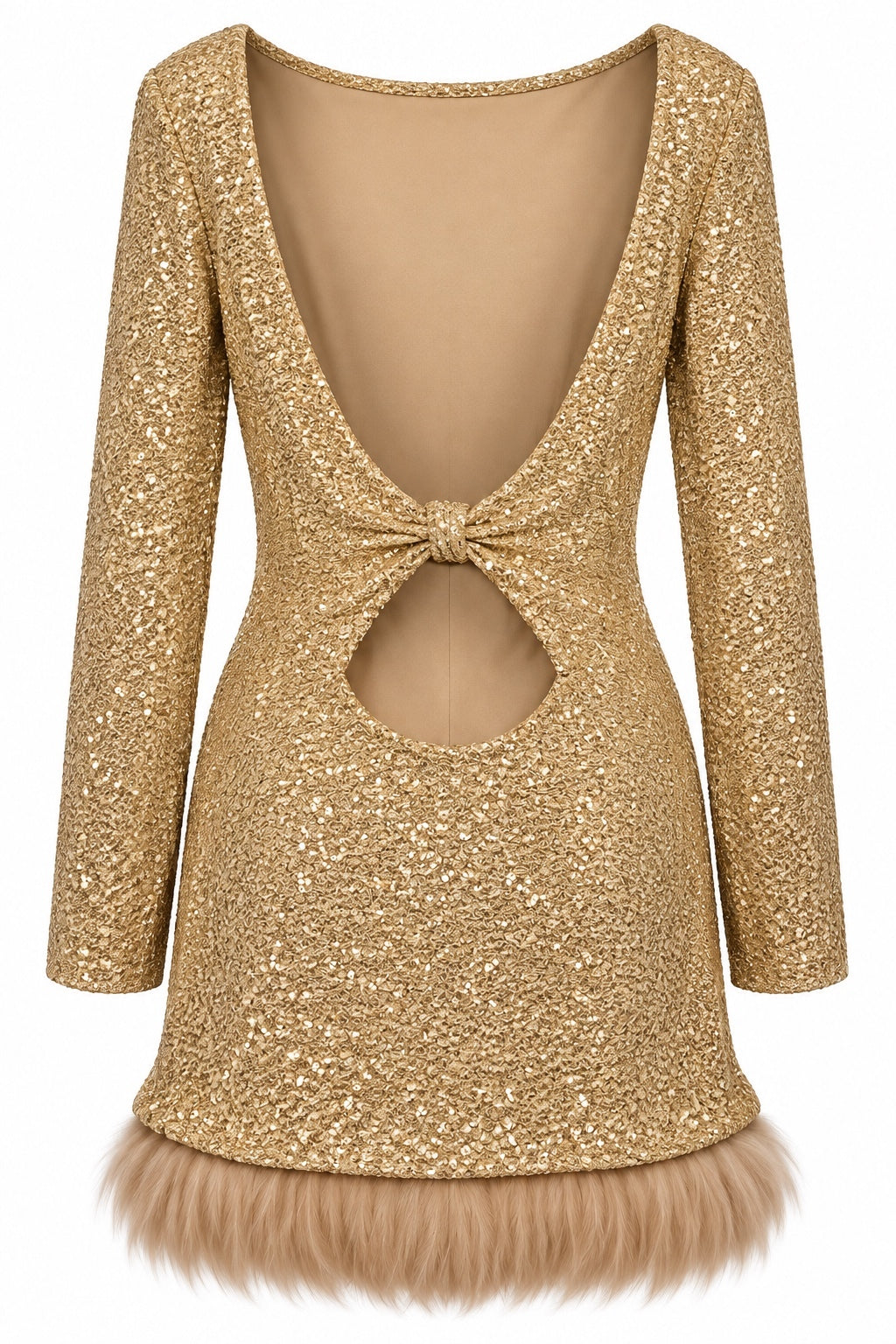 Saint Laurent Sequin Dress