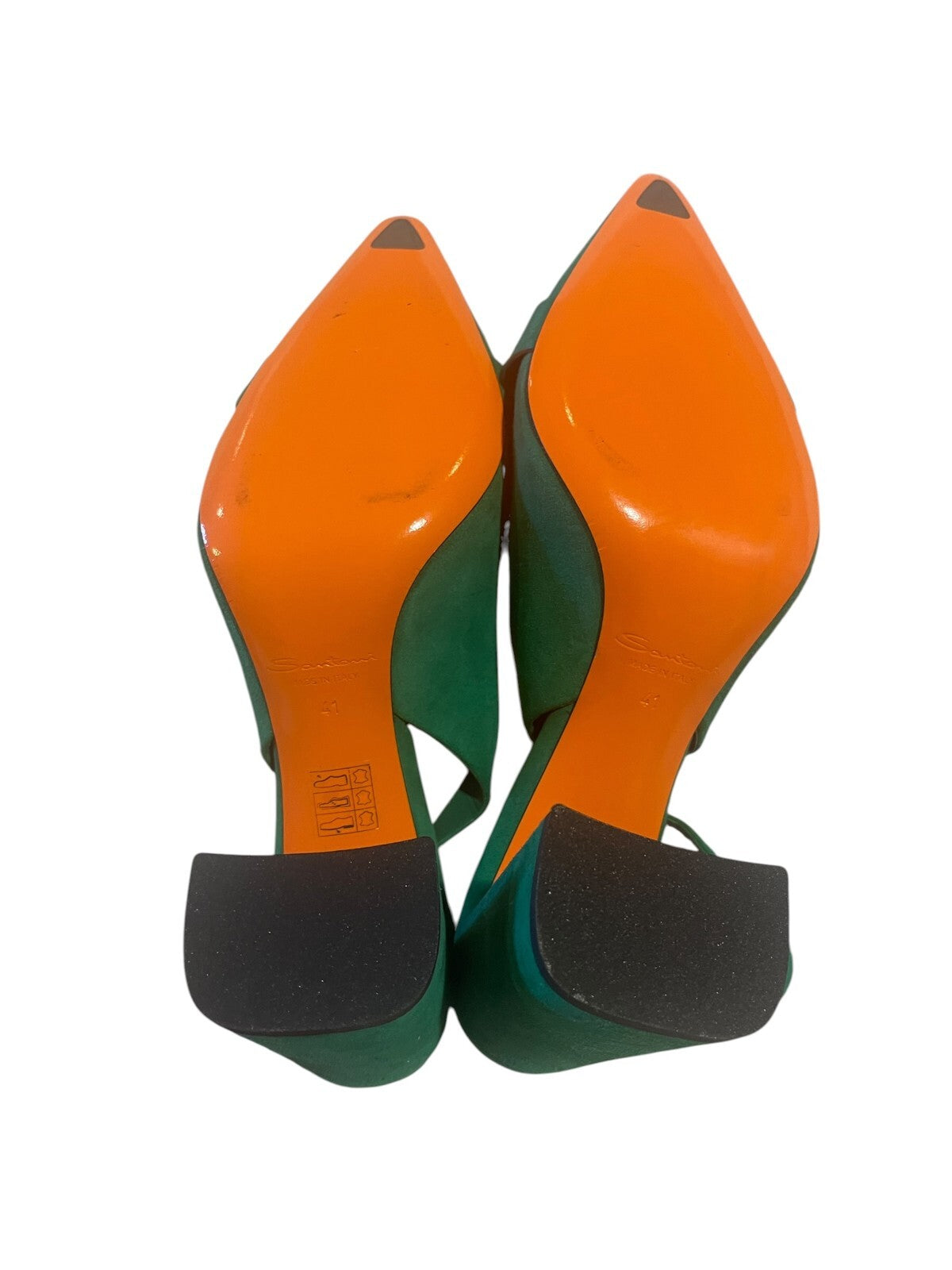 Santoni Bow Slingbacks - size 41