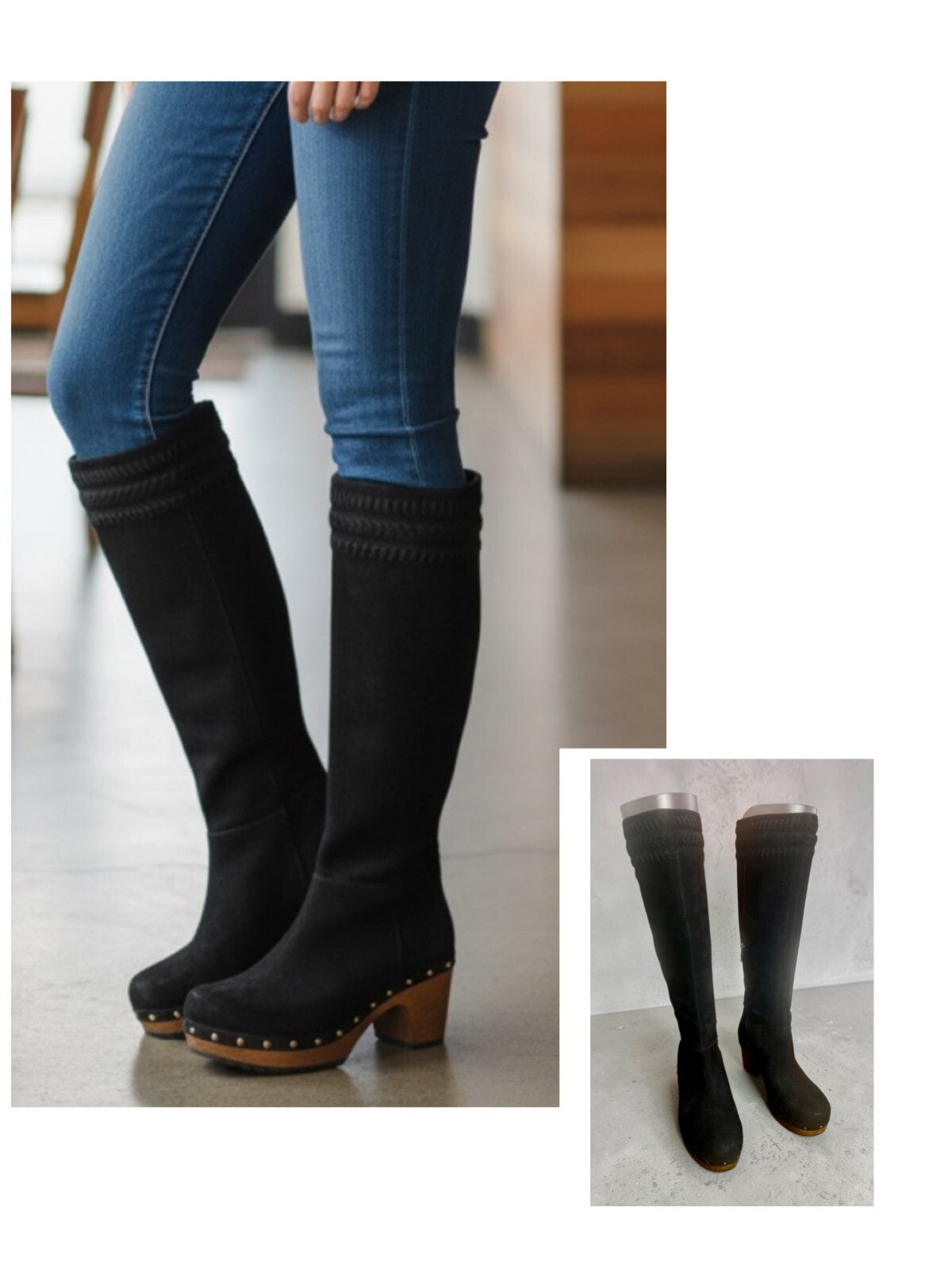 Ugg Rosabella Suede Tall boots - Size 8