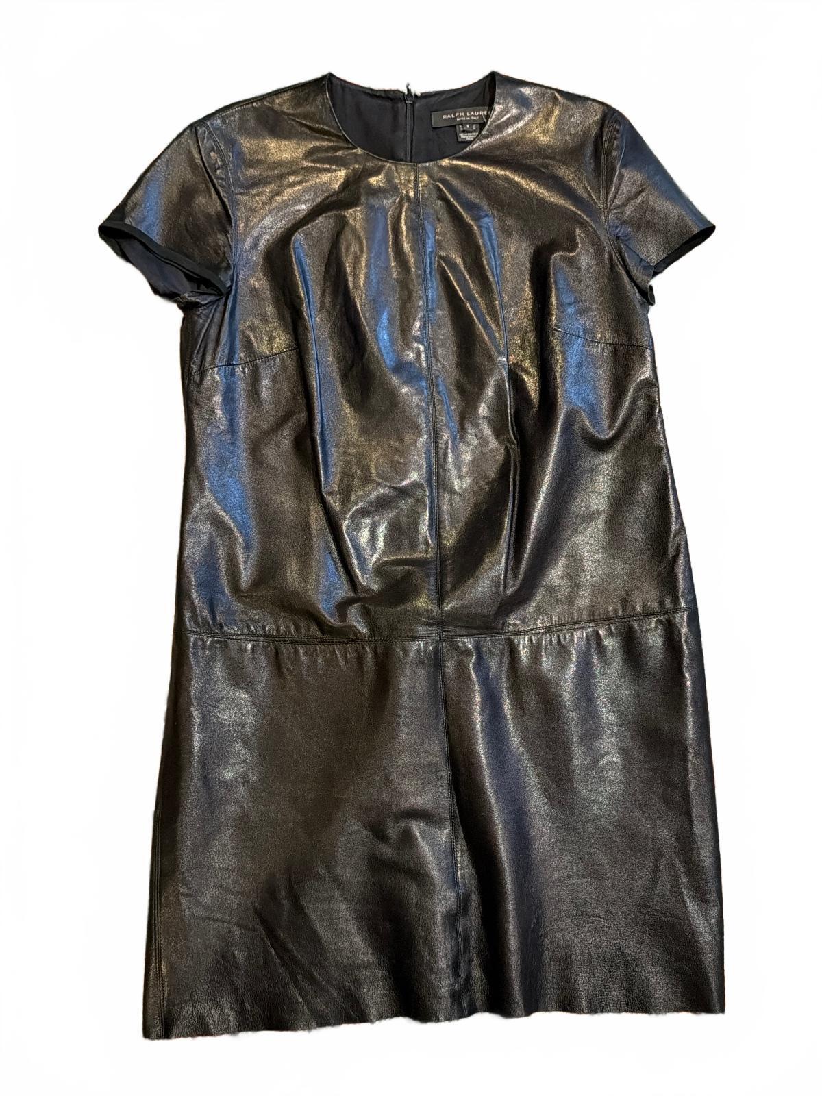 Ralph Lauren Leather Dress