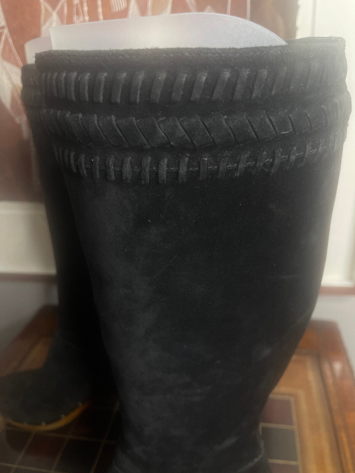 Ugg Rosabella Suede Tall boots - Size 8