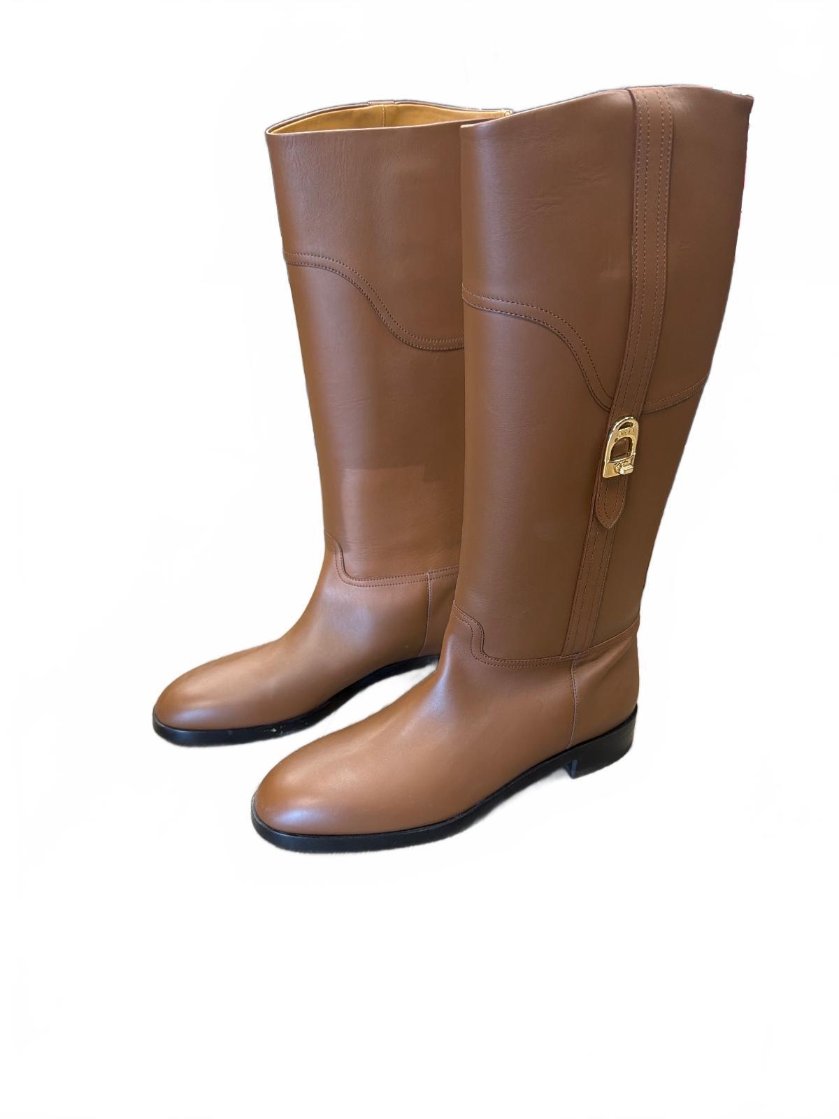 NWOB Gucci Tall Leather Riding Boots