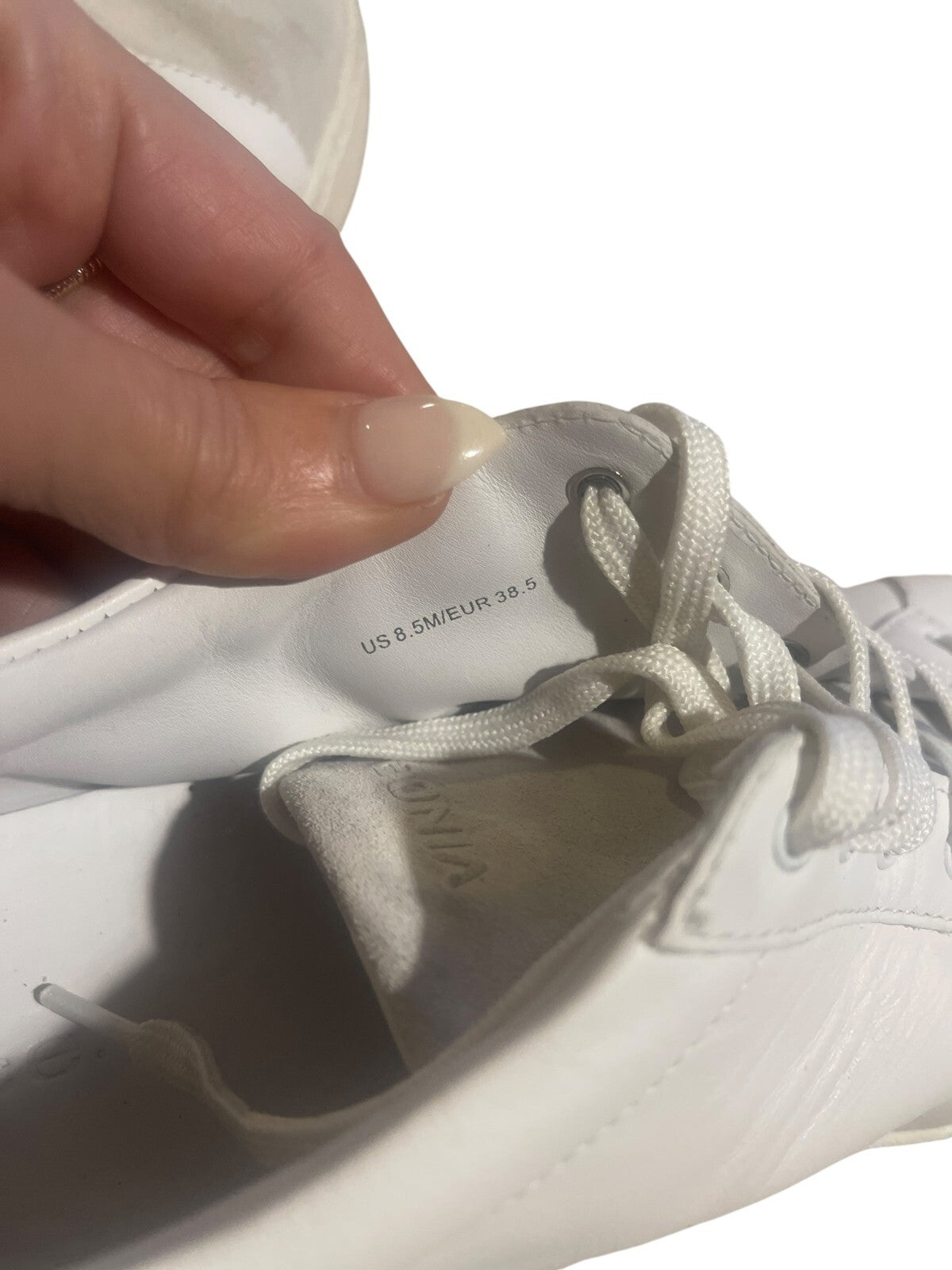 Vince Leather Sneakers - Size 8.5
