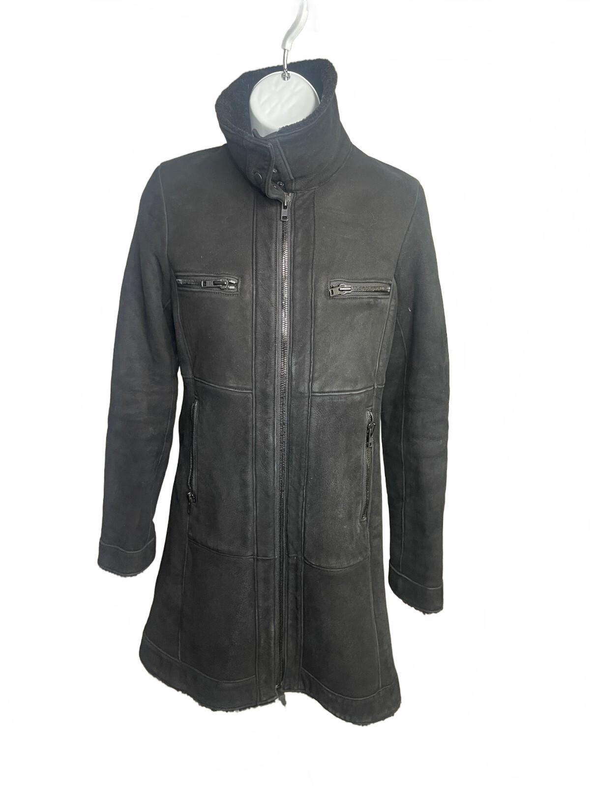 Theory Lamb Shearling Coat