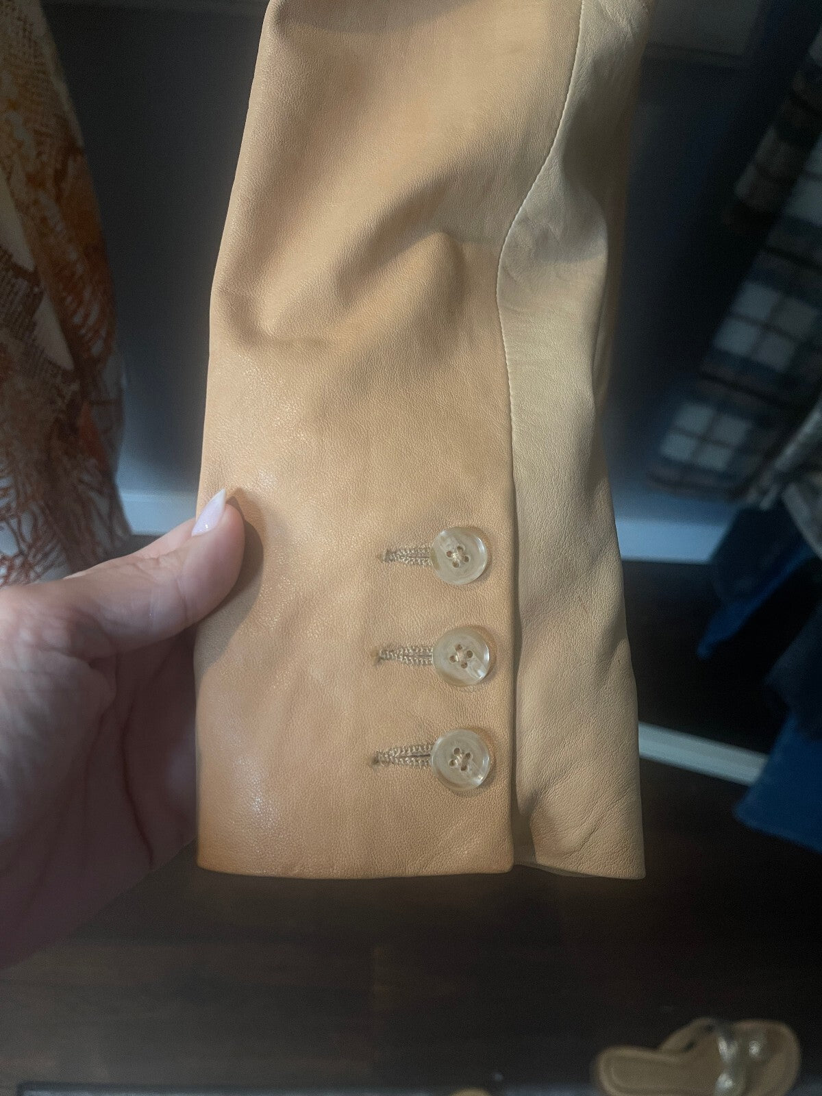 Vince lamb leather blazer - Size 8