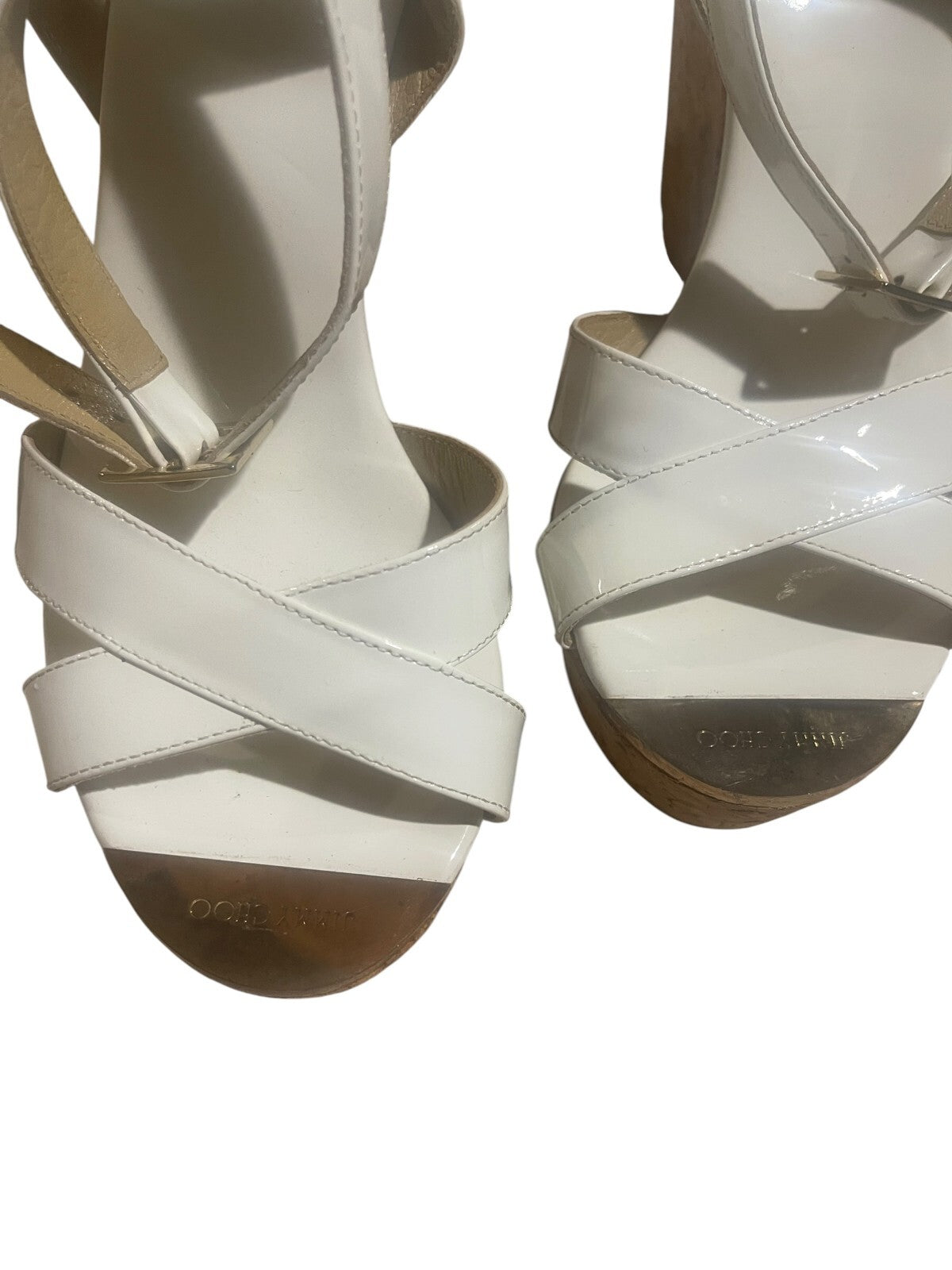 Jimmy Choo Papyrus Wedge - Size 37.5