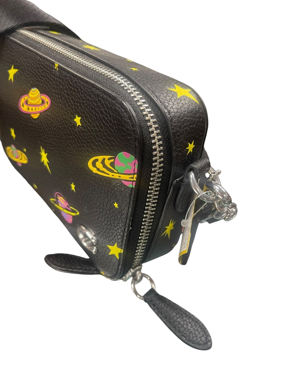 Rare* Cosmic Coach Charter Slim Crossbody With Planet Print