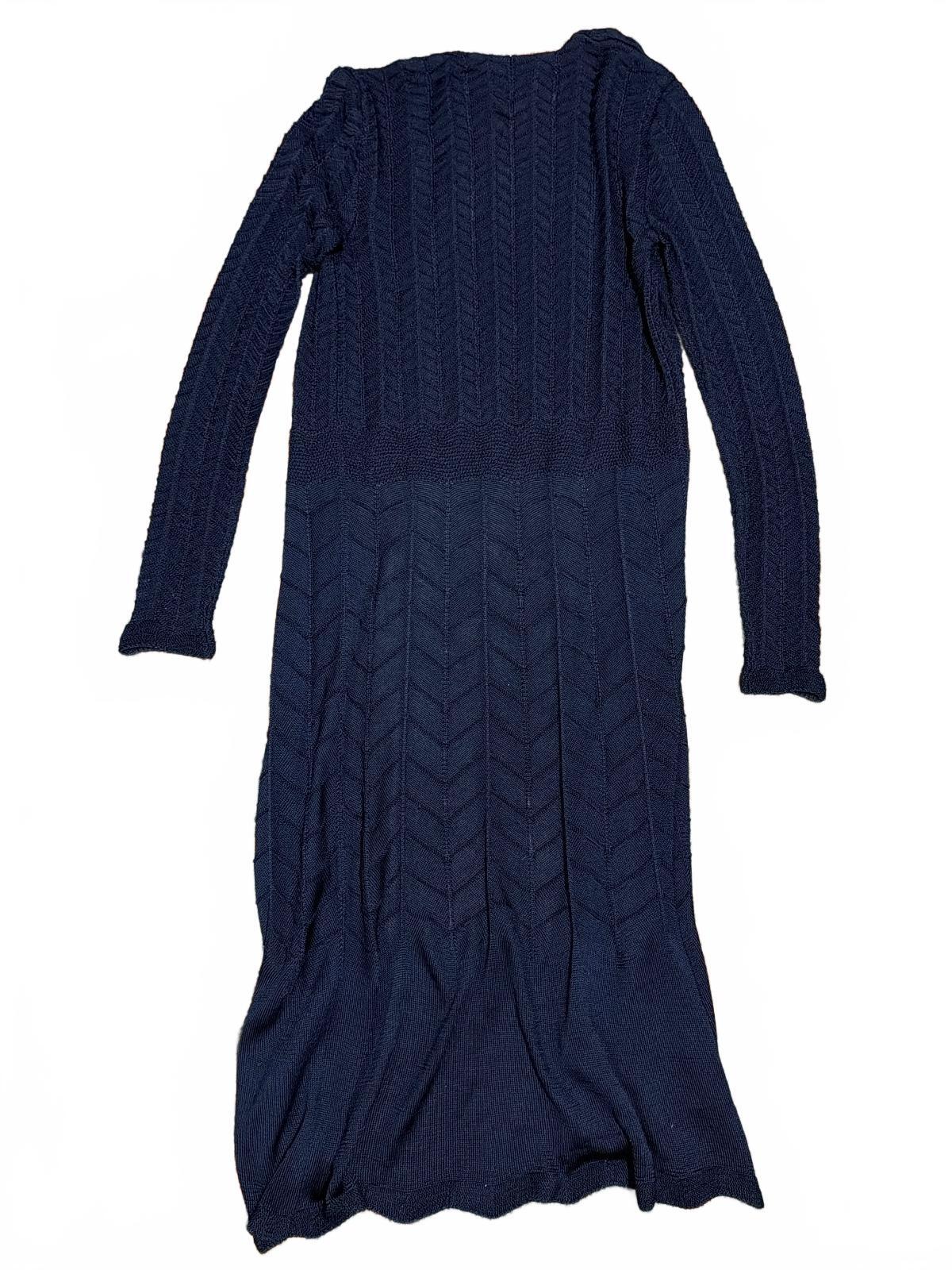 Ralph Lauren Back Label Navy Duster Cardigan
