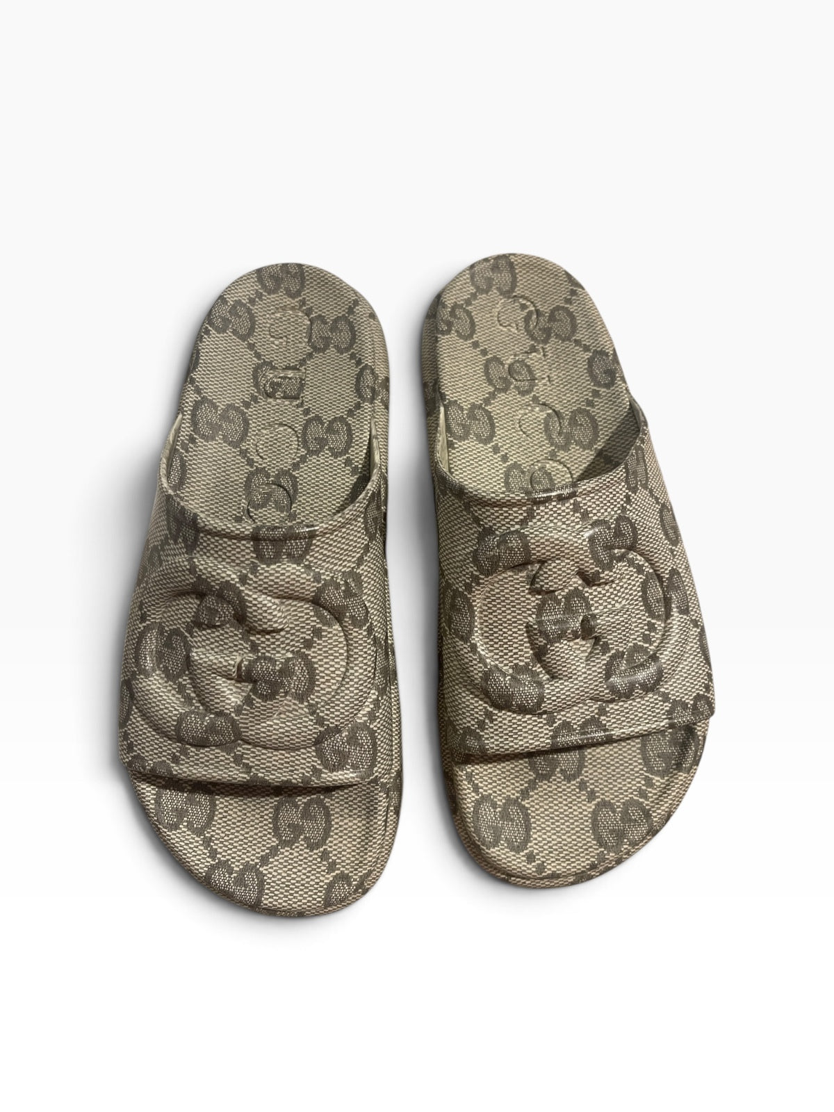 Gucci cubic GG slide Sandals - size 8