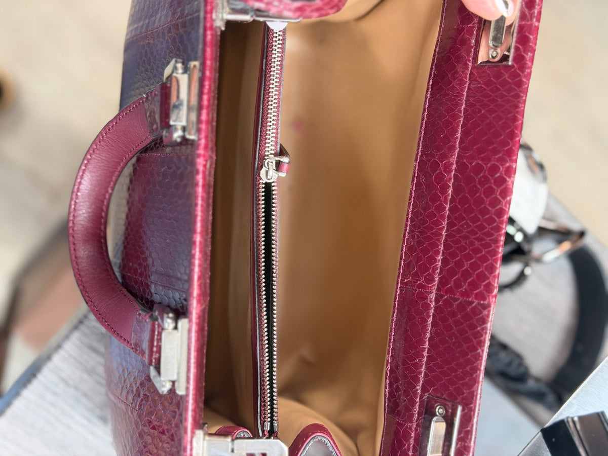 Gucci Snakeskin Satchel/crossbody