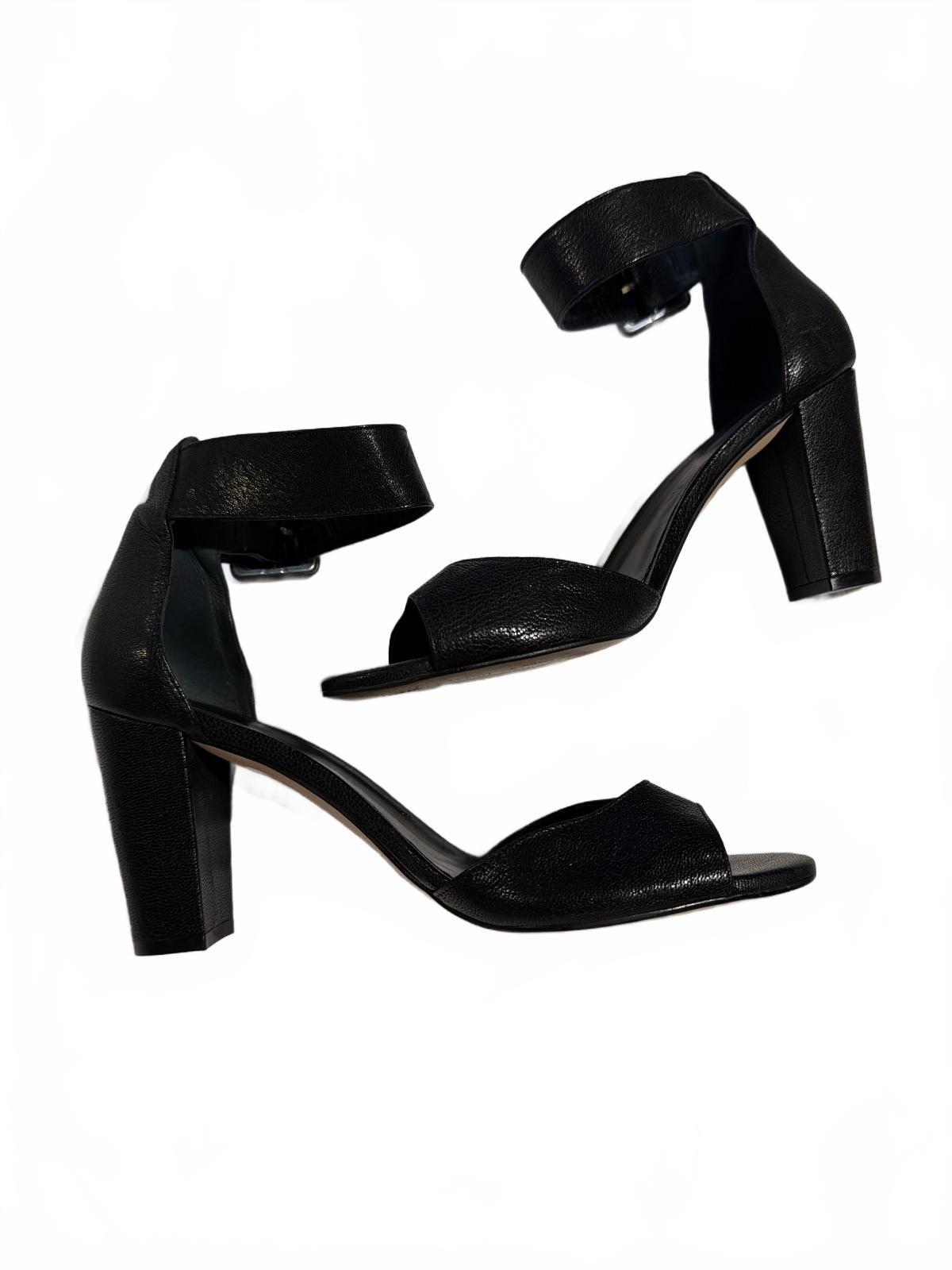 Again & Again Stacked heel sandals