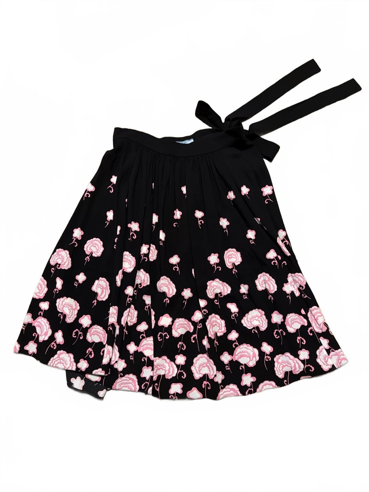 Prada Floral Skirt