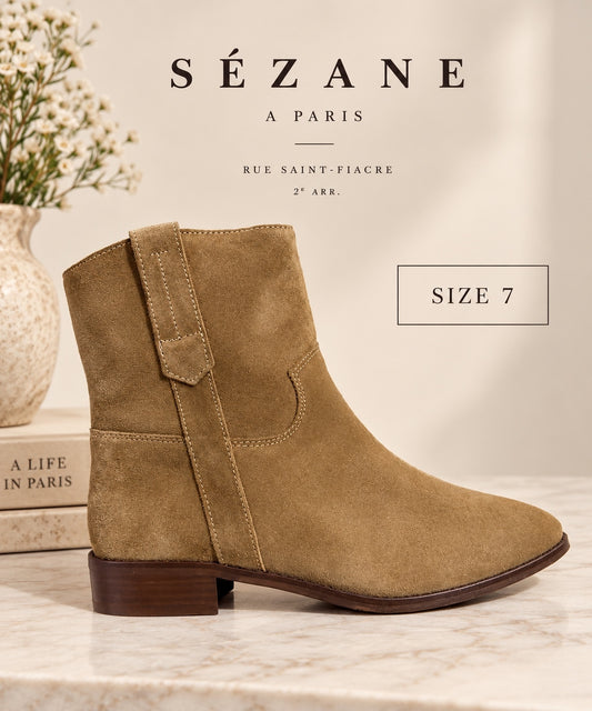 NWB Sezane Low Gabbie Ankle Boots