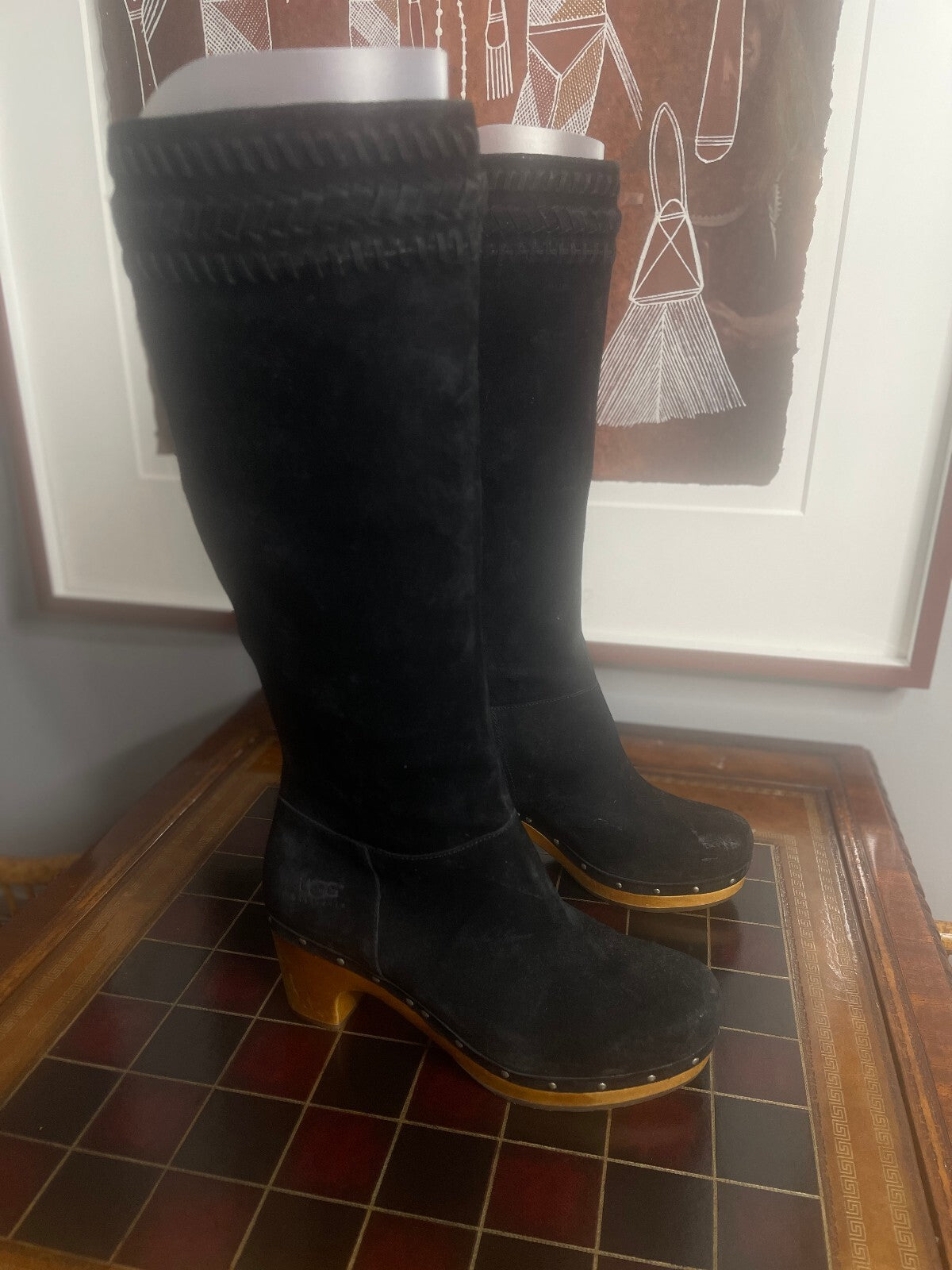 Ugg Rosabella Suede Tall boots - Size 8