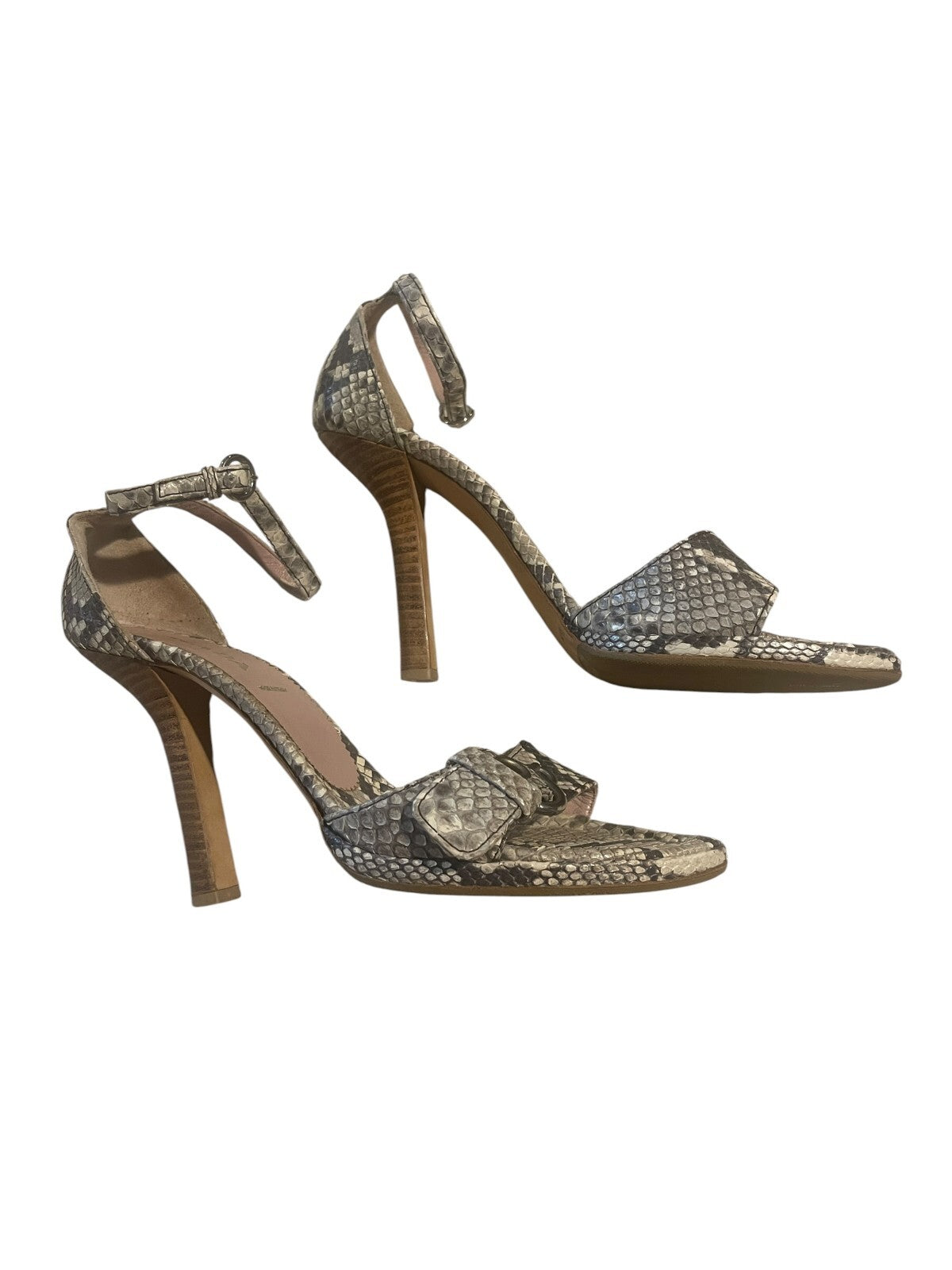 Prada snakeskin Heels - Size 39
