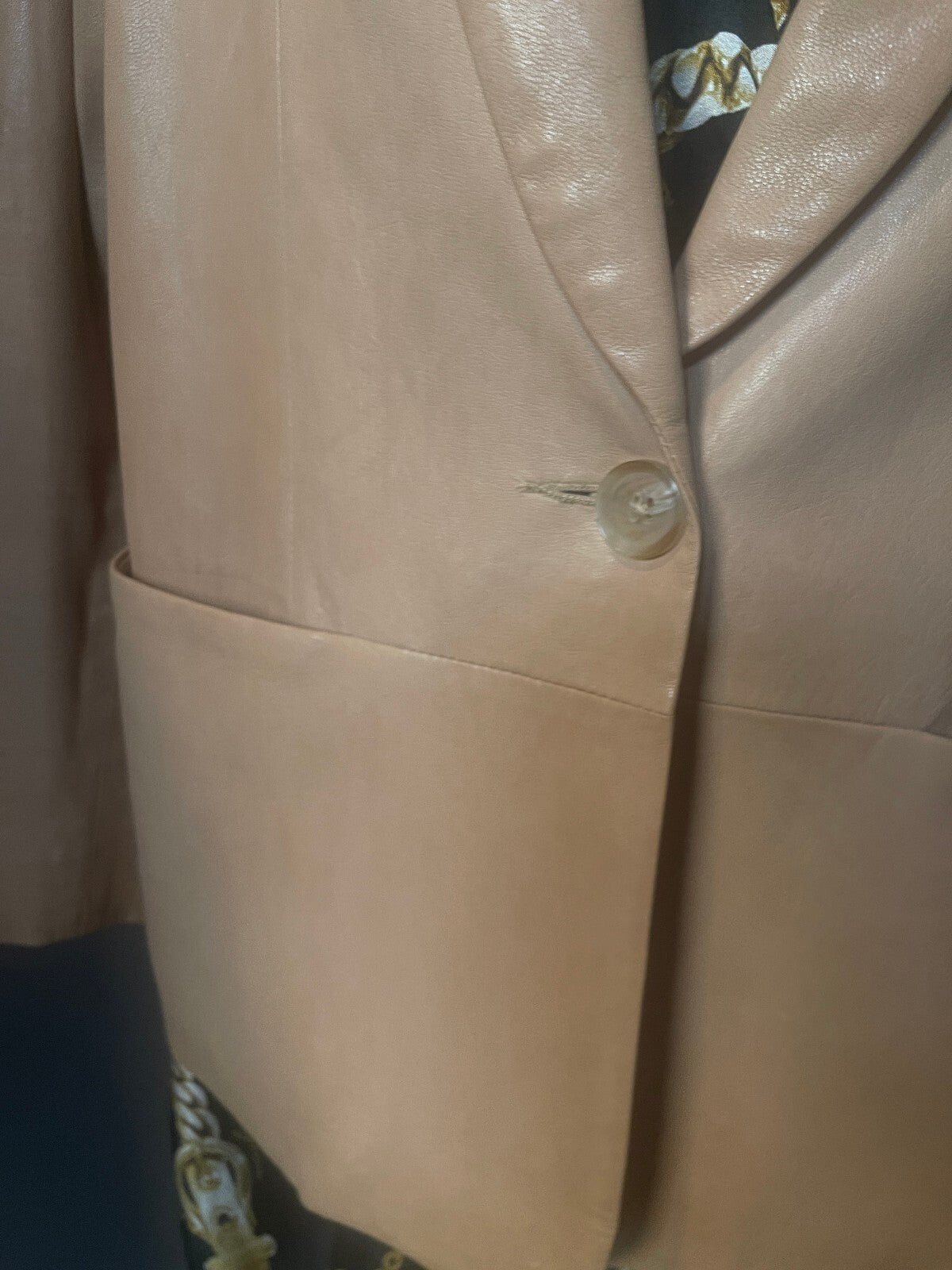 Vince lamb leather blazer - Size 8