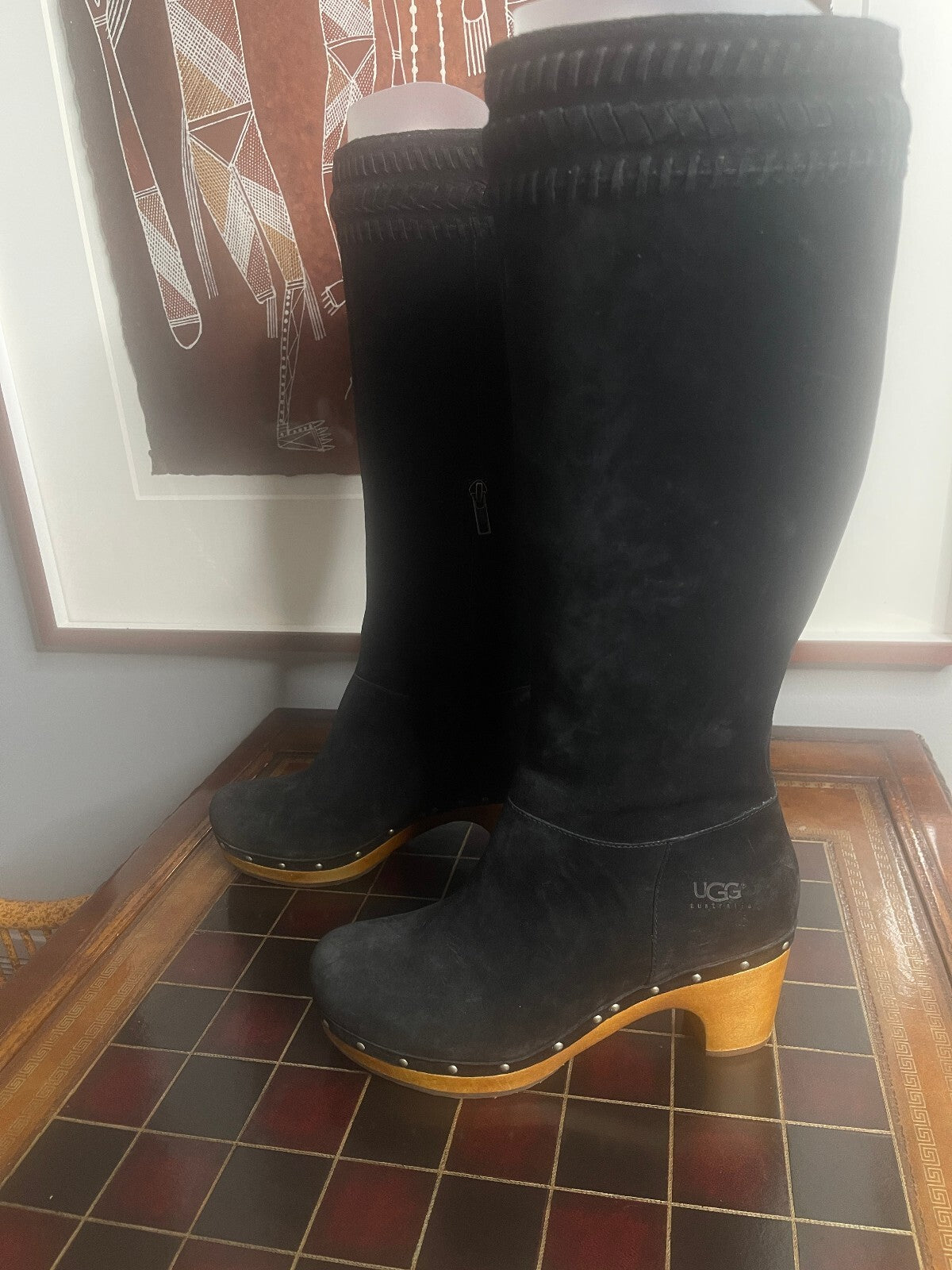 Ugg Rosabella Suede Tall boots - Size 8