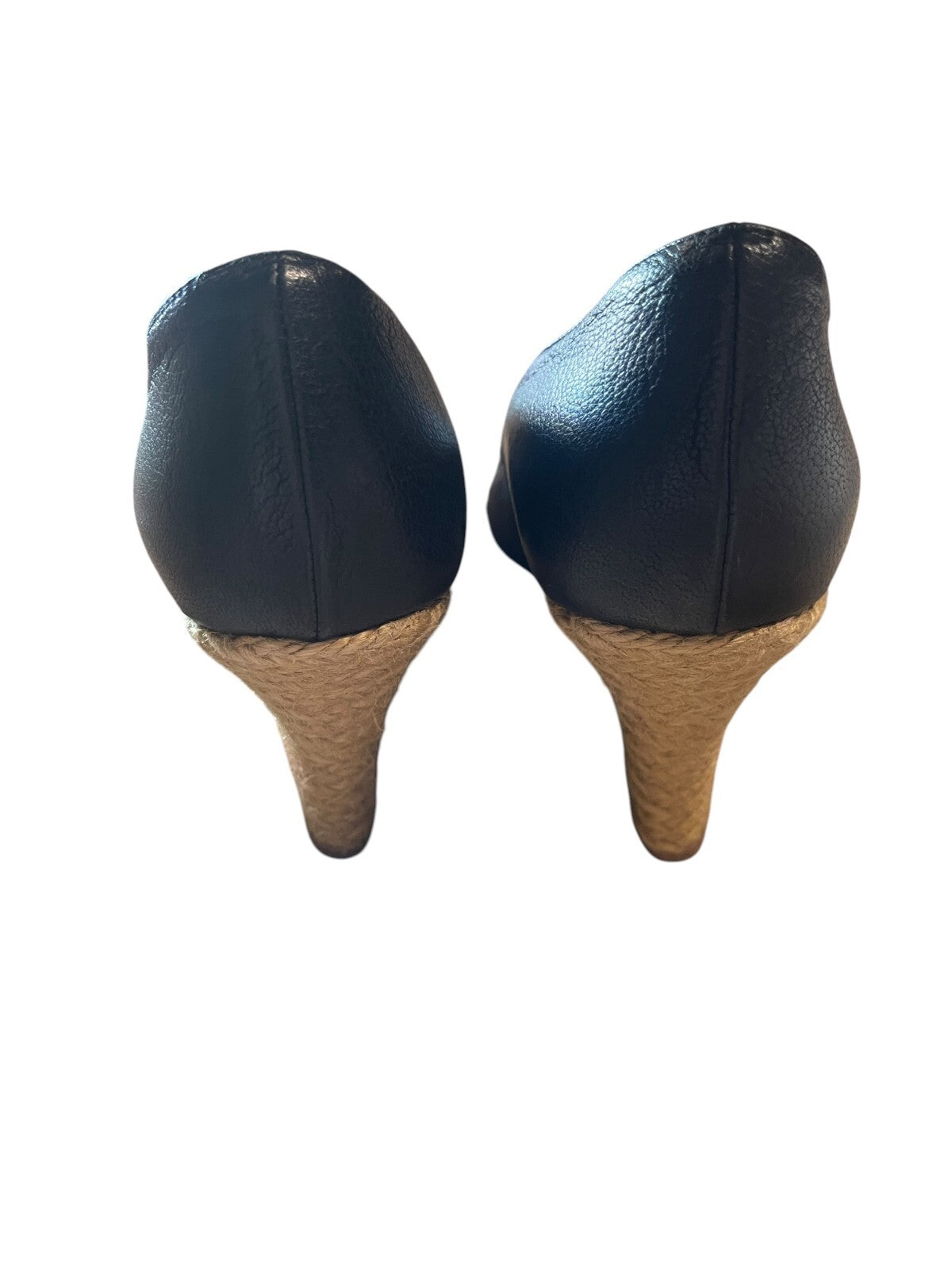Vintage Lanvin Espadrille Wedge Pumps