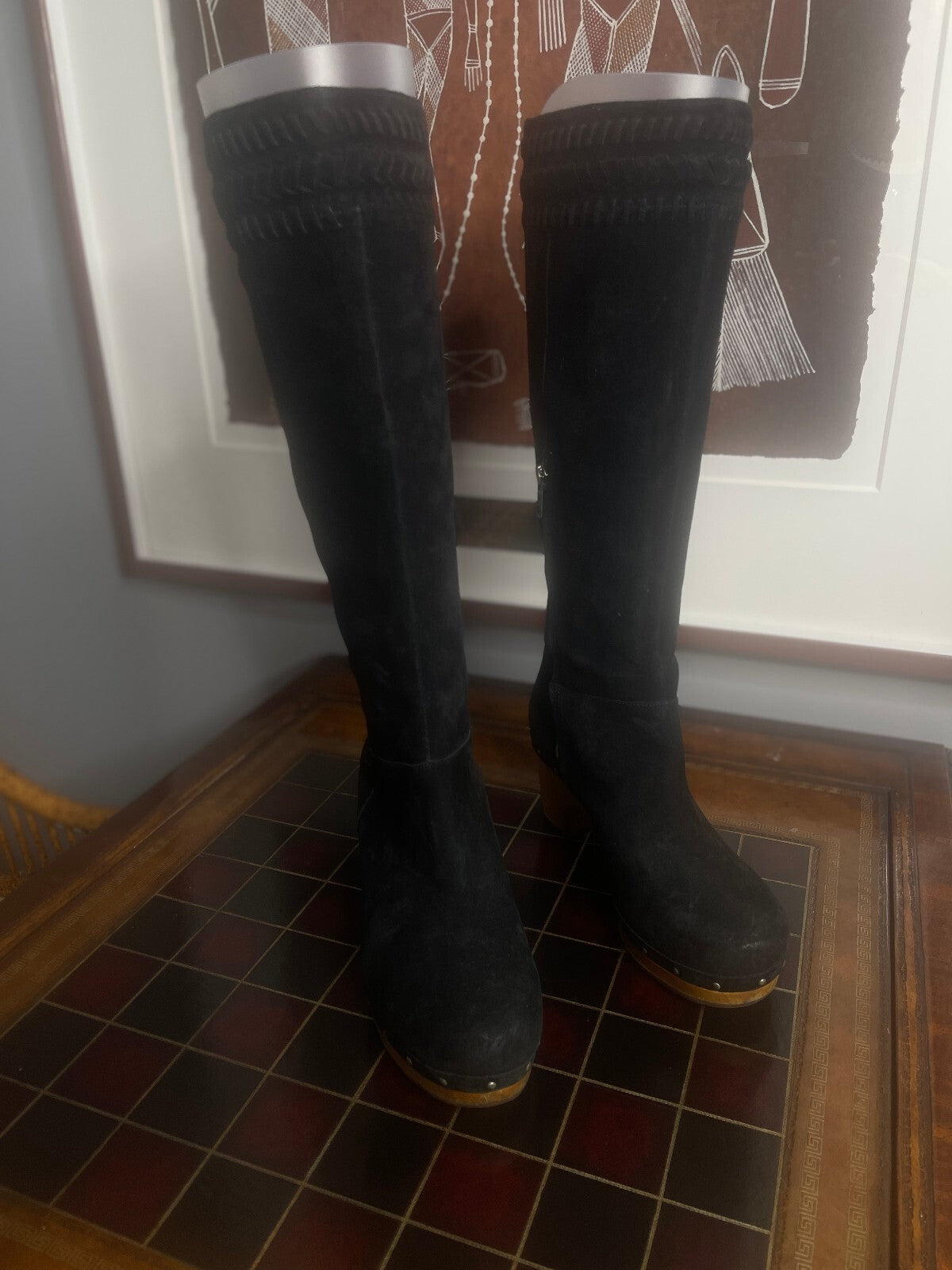 Ugg Rosabella Suede Tall boots - Size 8