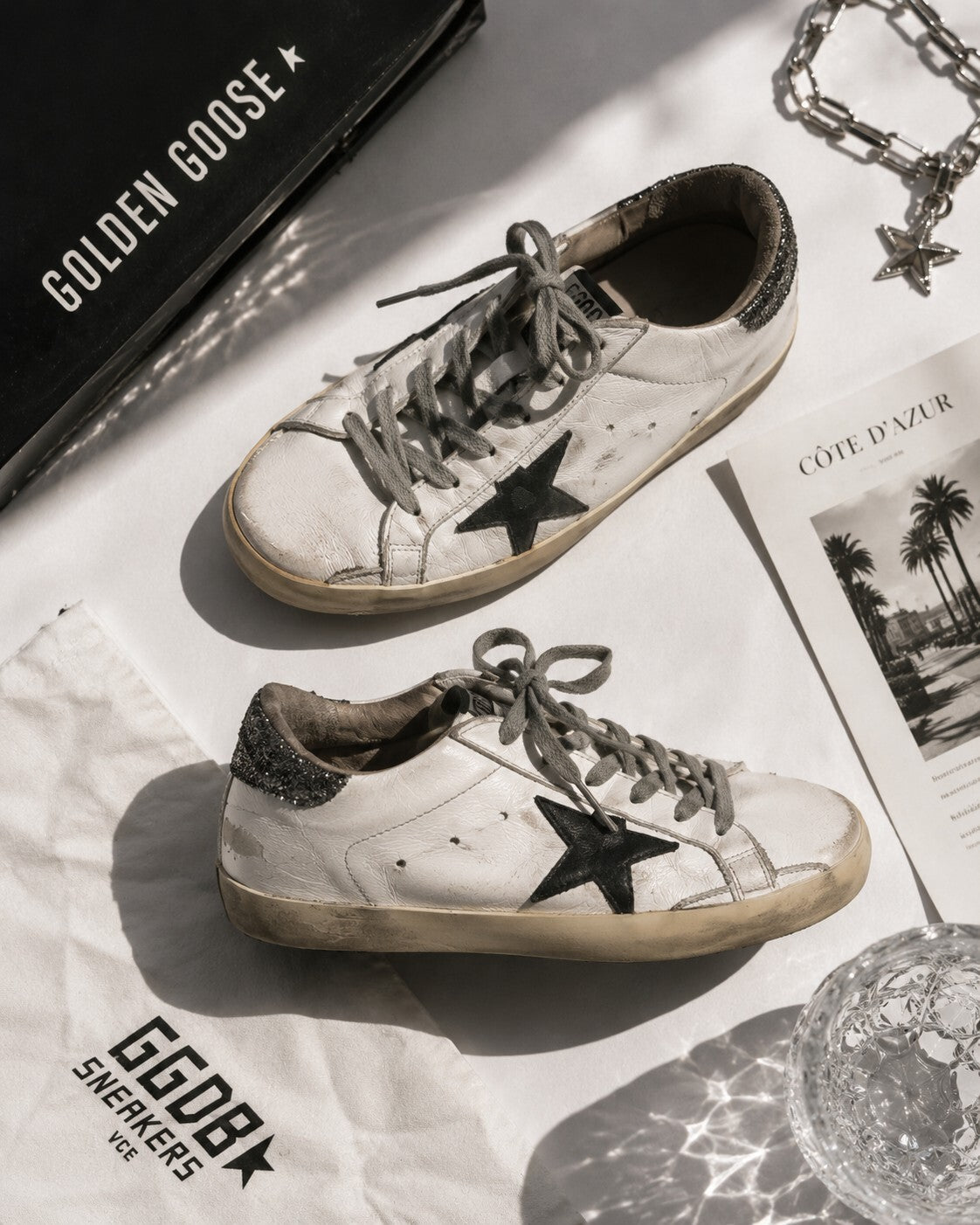 Golden Goose Superstar Sneakers - Size 38