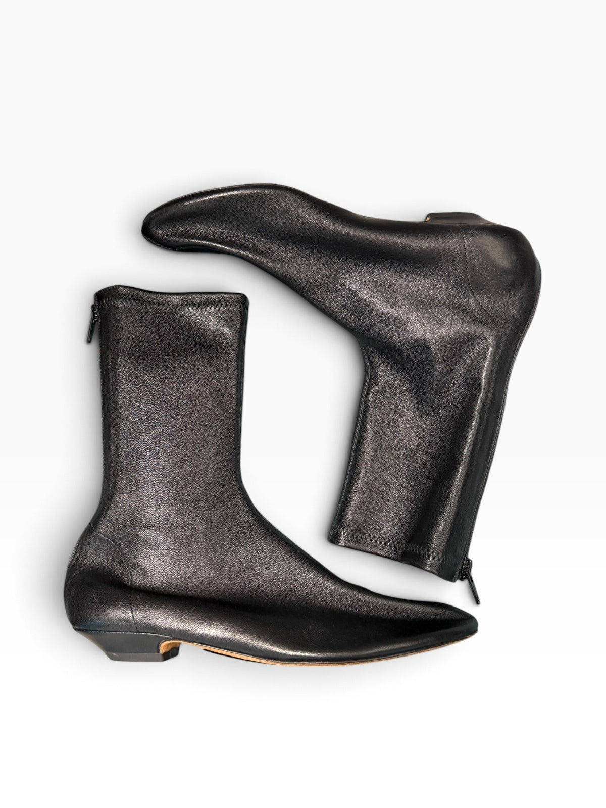 Khaite low-heeled boots
