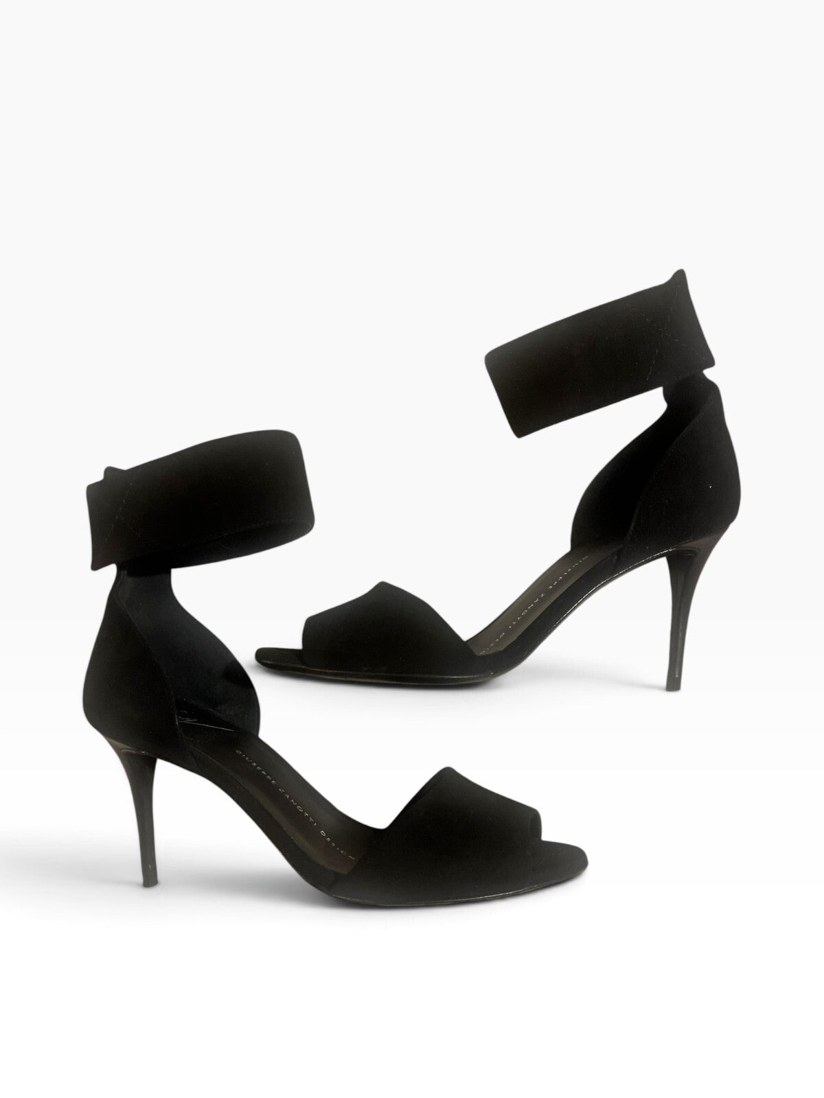 Giuseppe Zanotti Coline Suede Sandals - Size 36