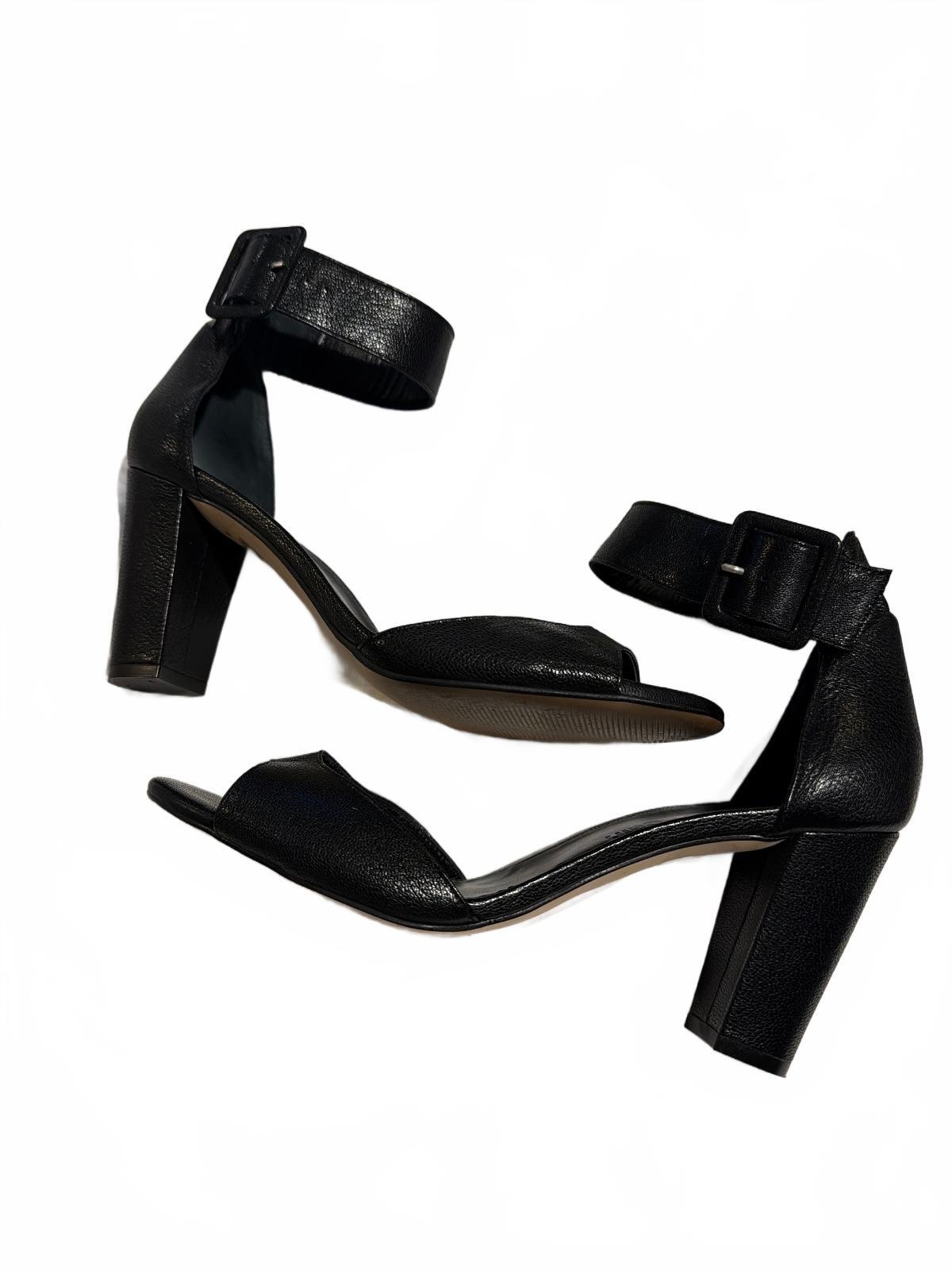 Again & Again Stacked heel sandals