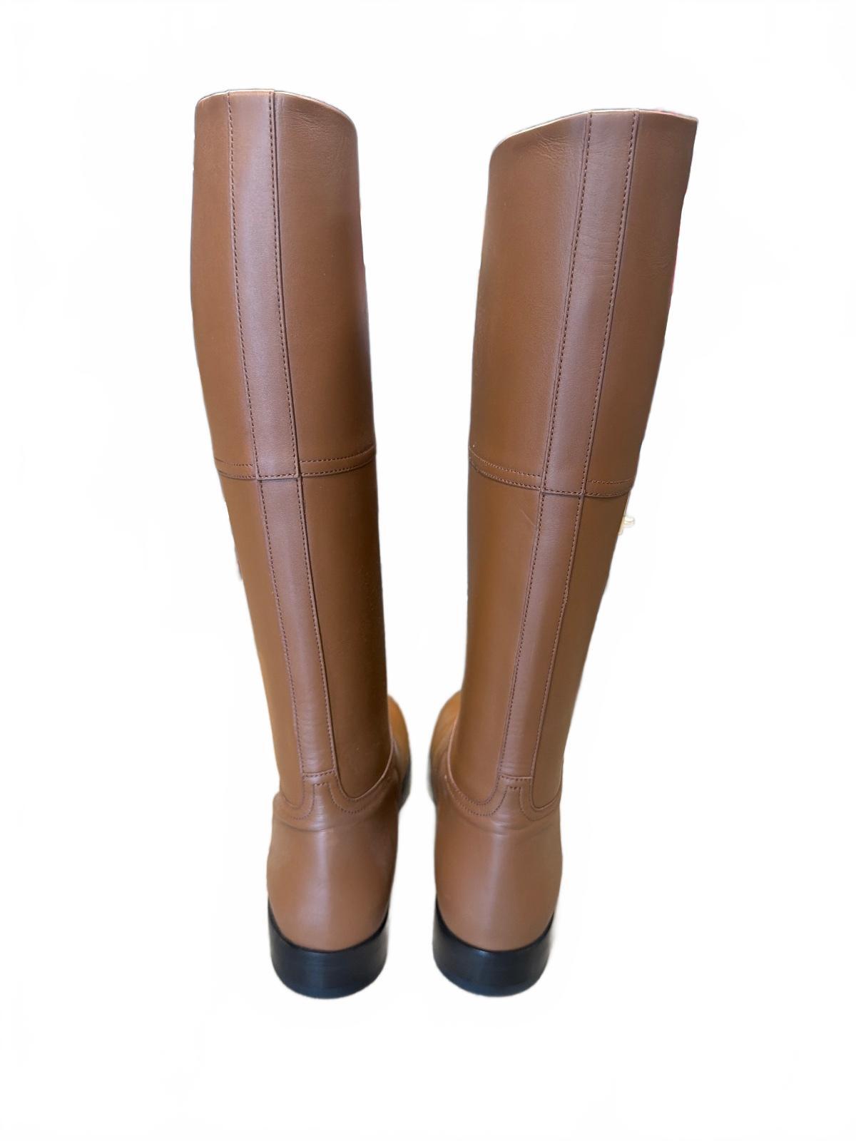 NWOB Gucci Tall Leather Riding Boots
