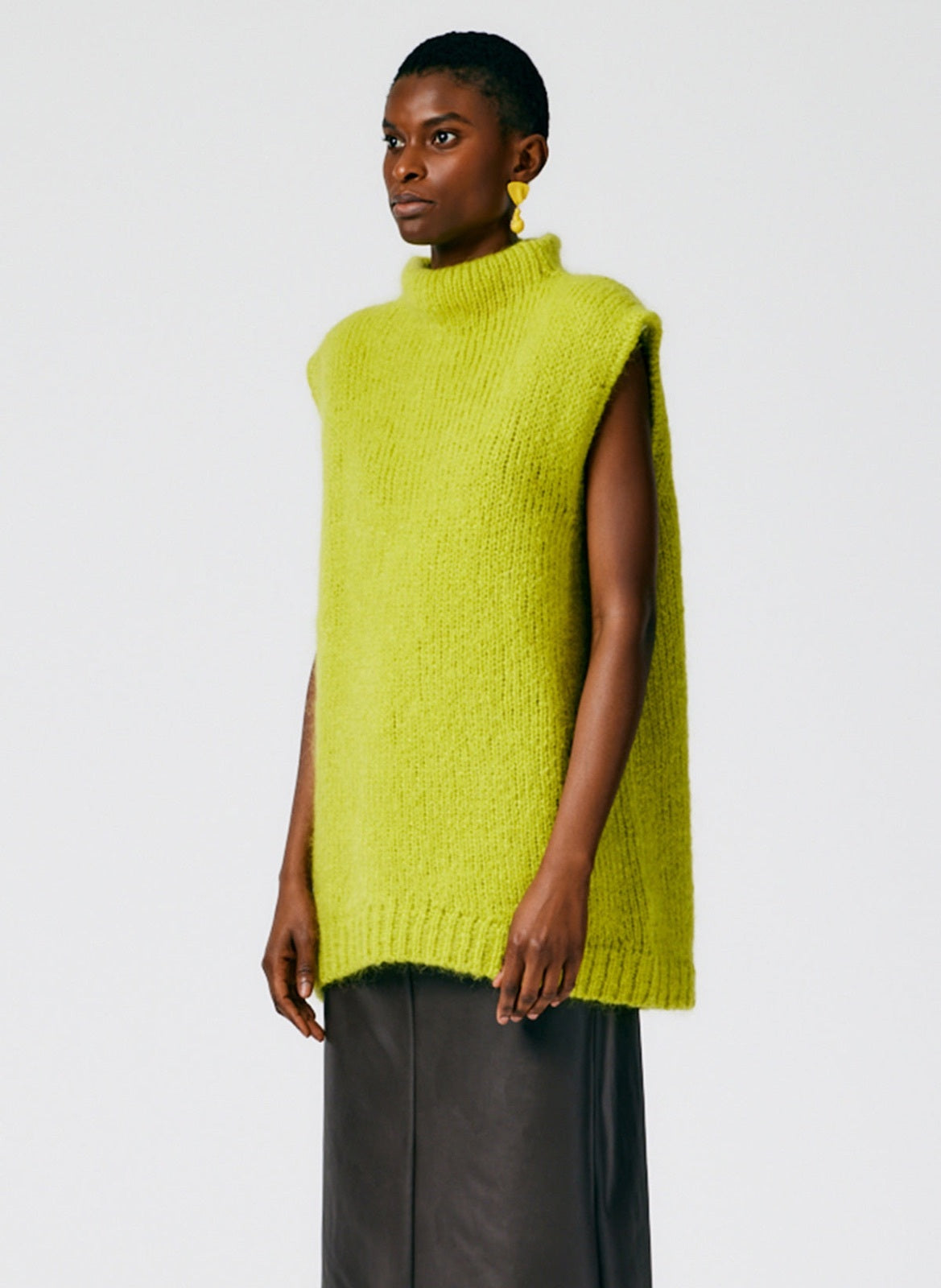 Tibi Claude mohair-blend turtleneck - Size S