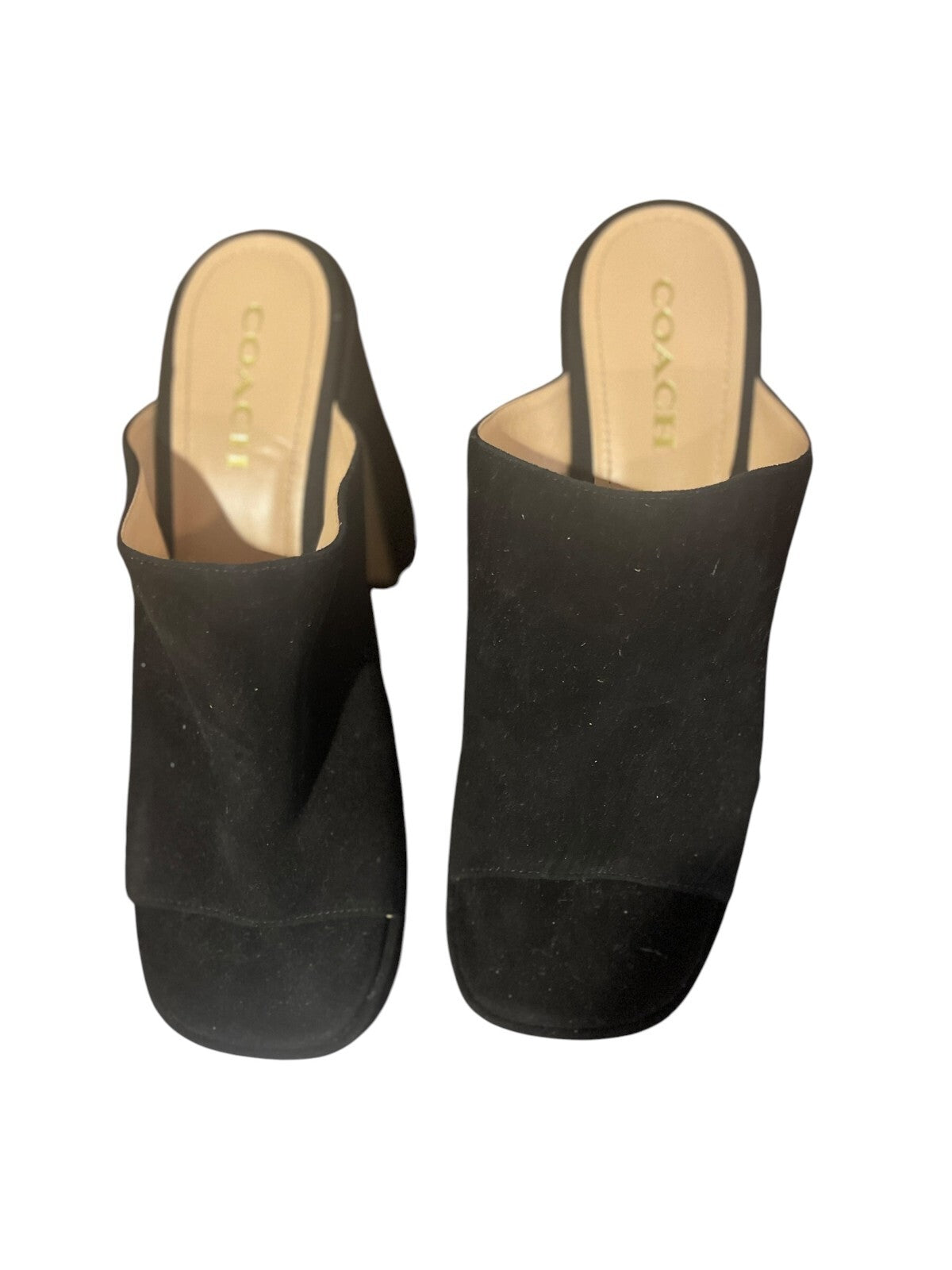 NWOB Coach Bobi Suede Platform Sandal  - Size 9