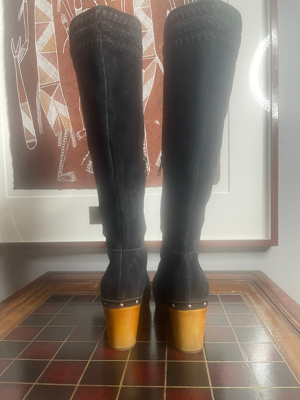 Ugg Rosabella Suede Tall boots - Size 8