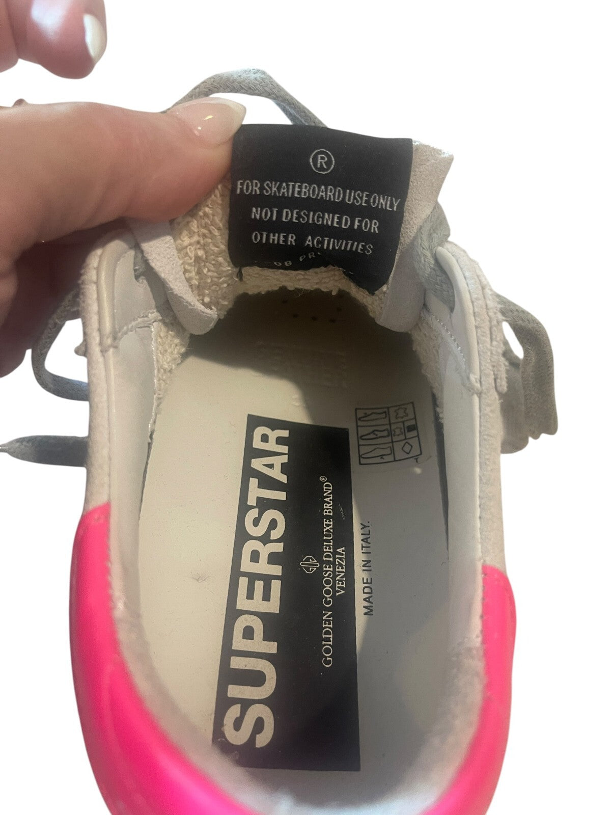 Golden Goose Superstar Sneakers - Size 36