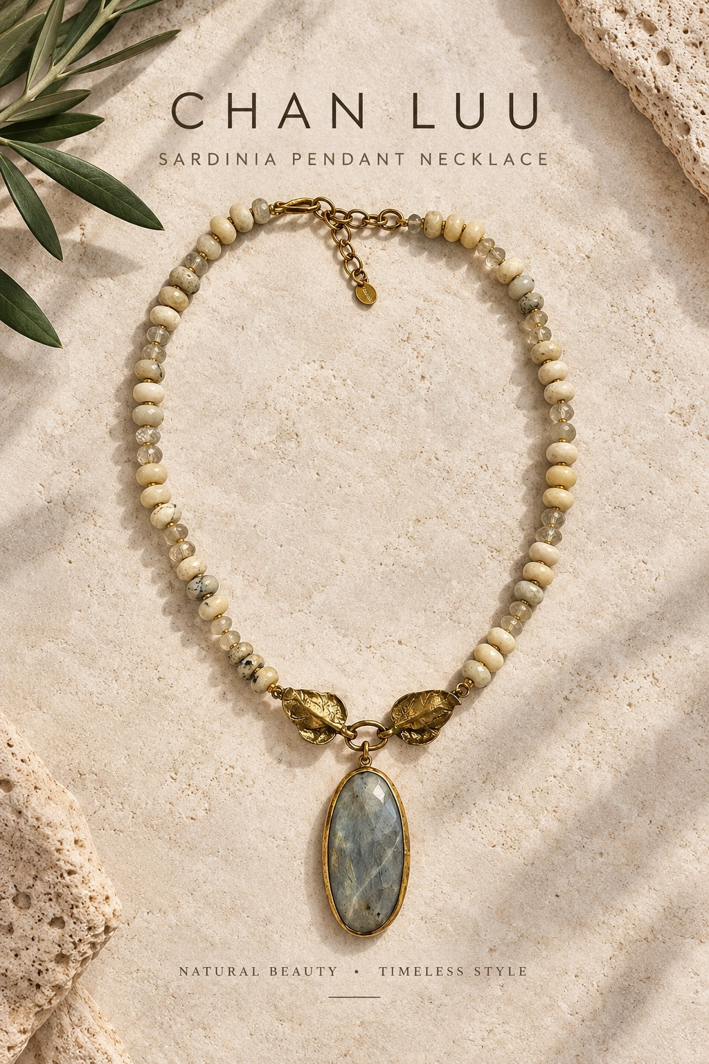 Chan Luu Sardinia Pendant Necklace