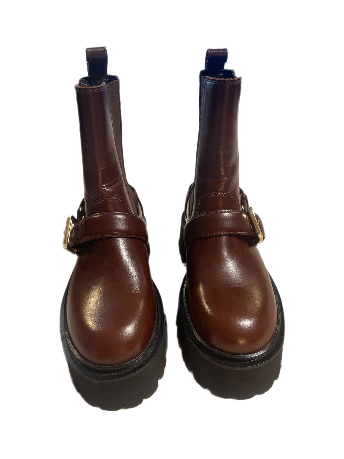 NWOB Sandro buckled Chelsea Boots- size 36