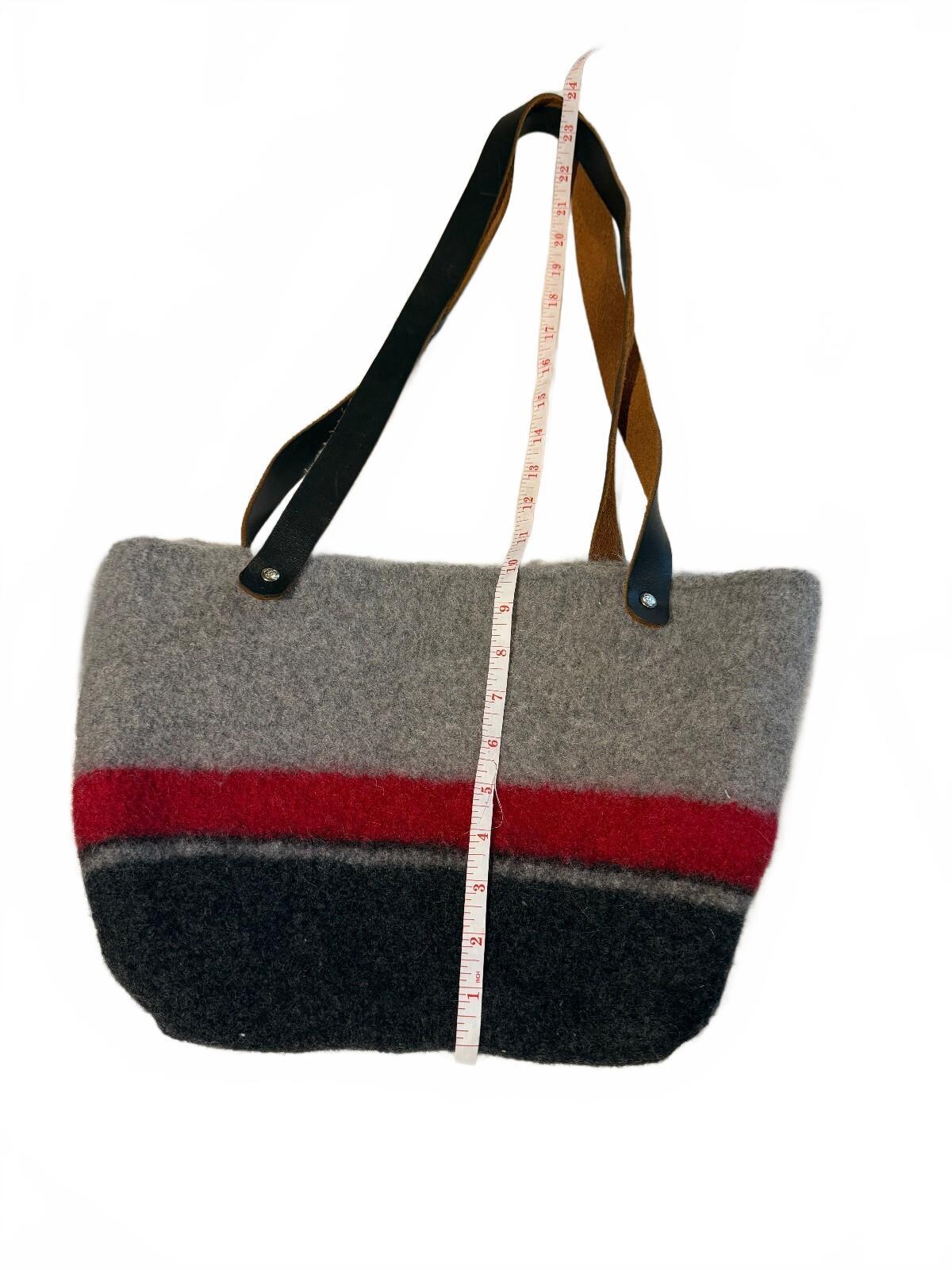 General Knot & Co Gray Wool Felt Tote Bag