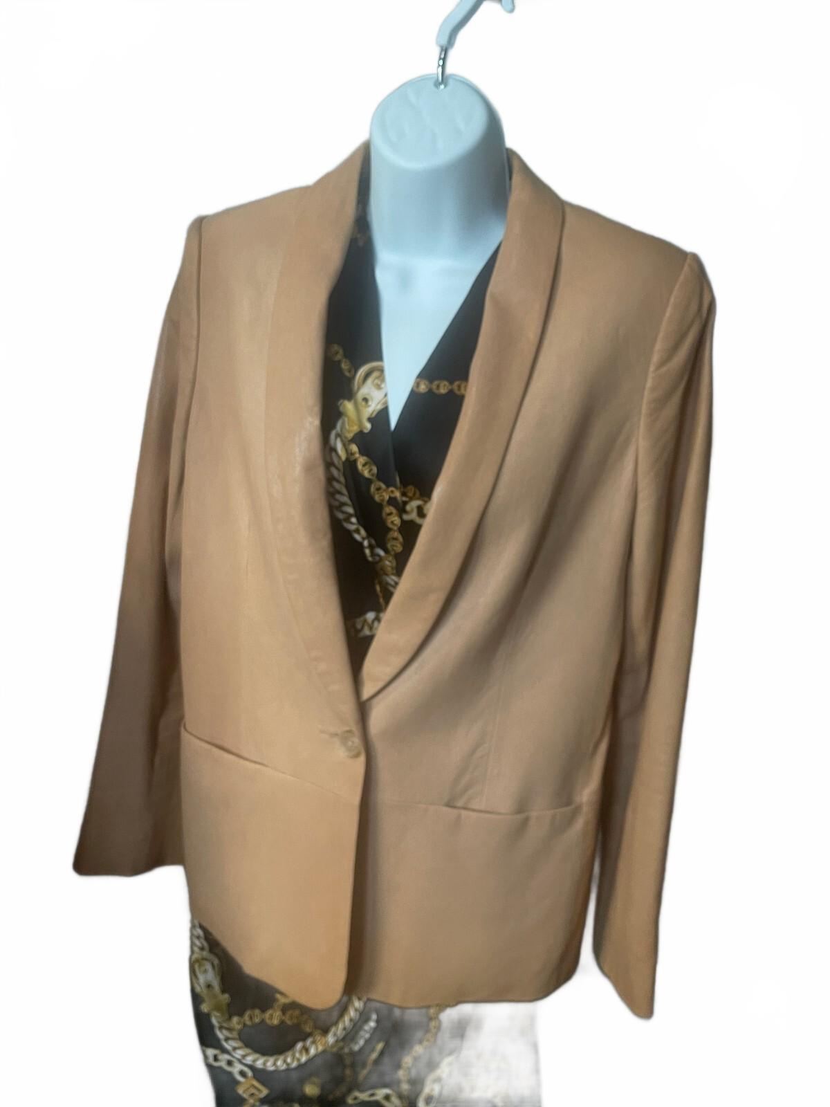 Vince lamb leather blazer - Size 8