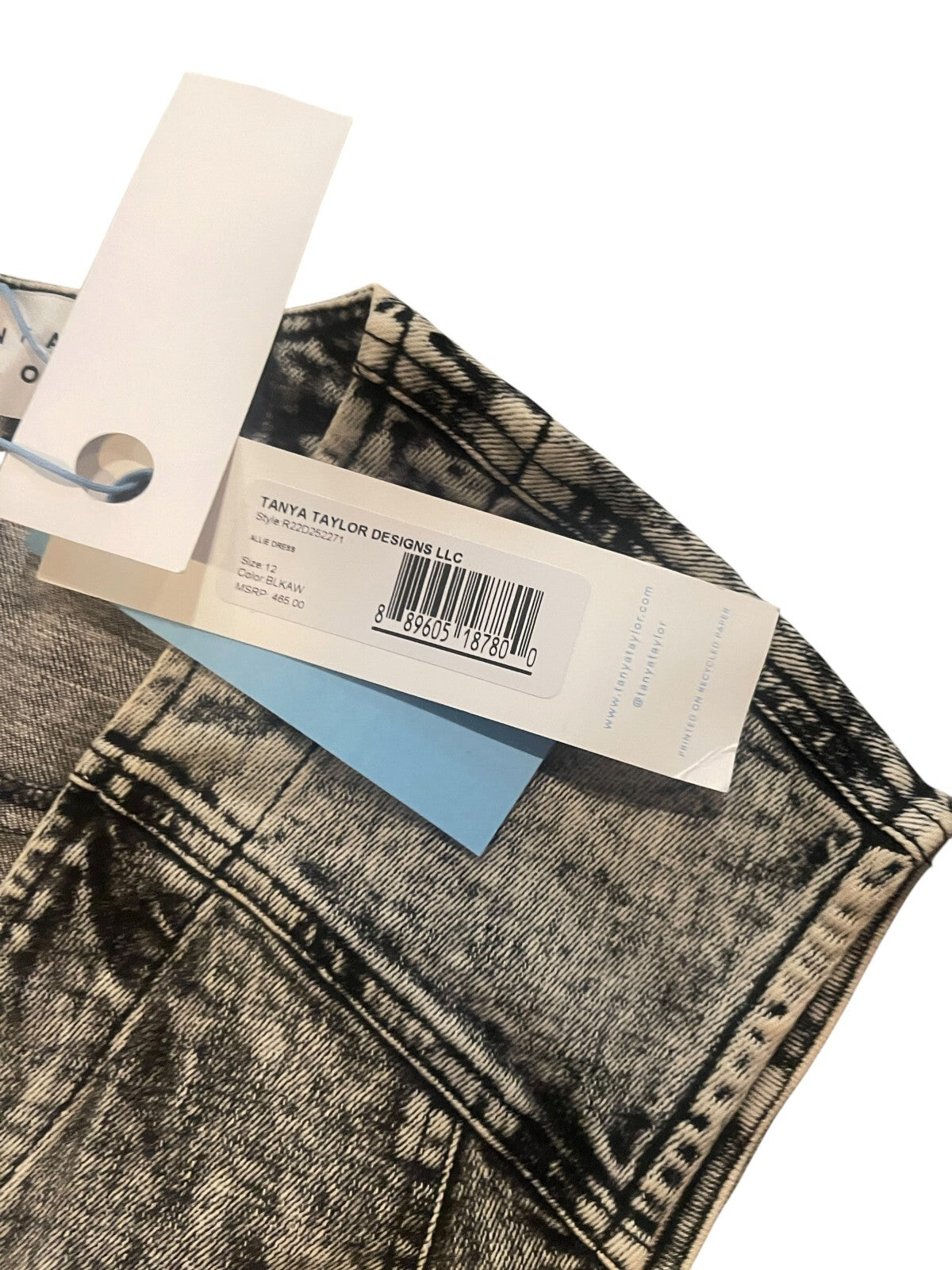 NWT Tanya Taylor Allie Denim Dress