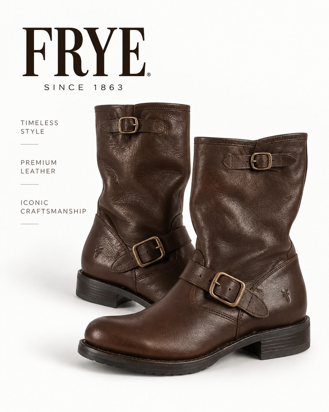Frye Veronica moto boots - size 11