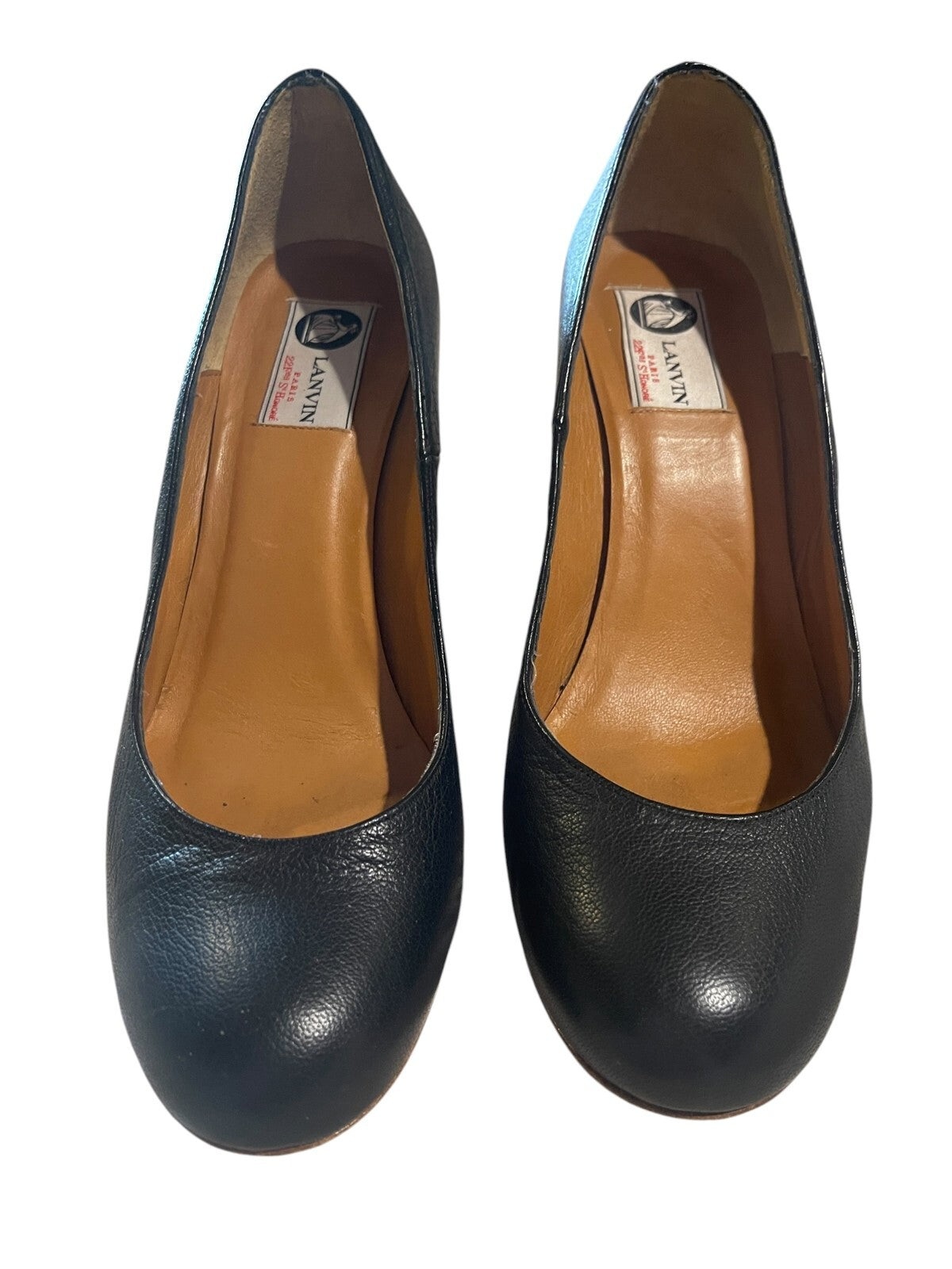 Vintage Lanvin Espadrille Wedge Pumps