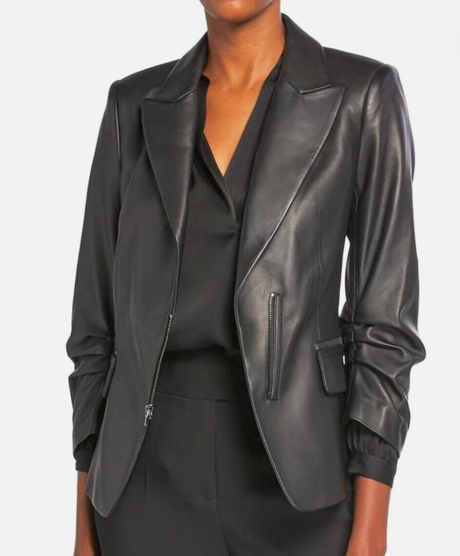 Kobi Halperin Lam Leather Jacket