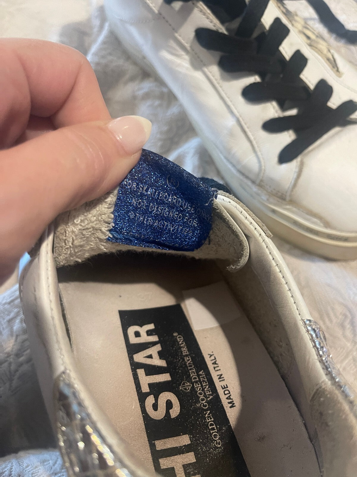 Golden Goose Hi Star Sneakers - Size 37