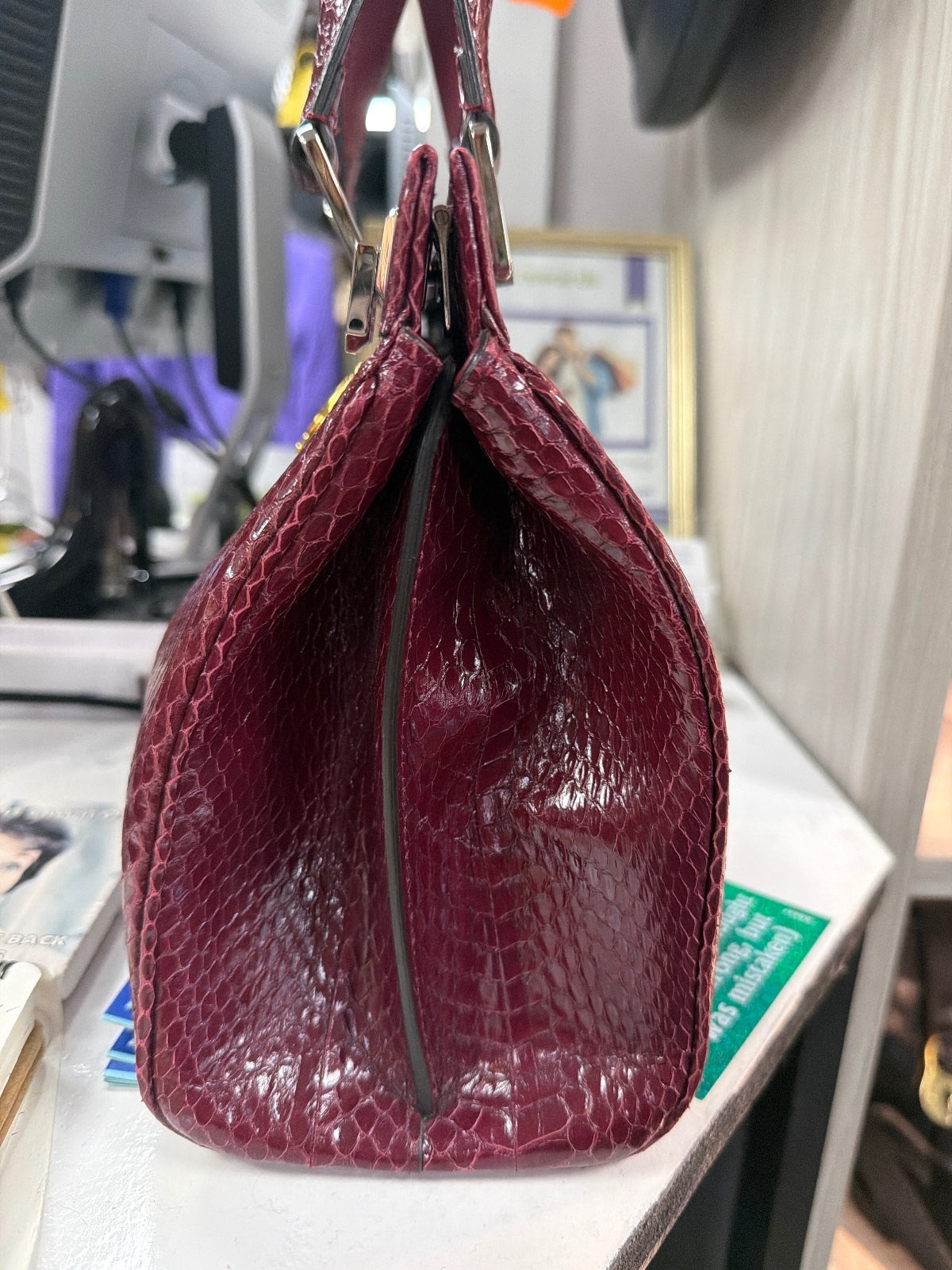 Gucci Snakeskin Satchel/crossbody