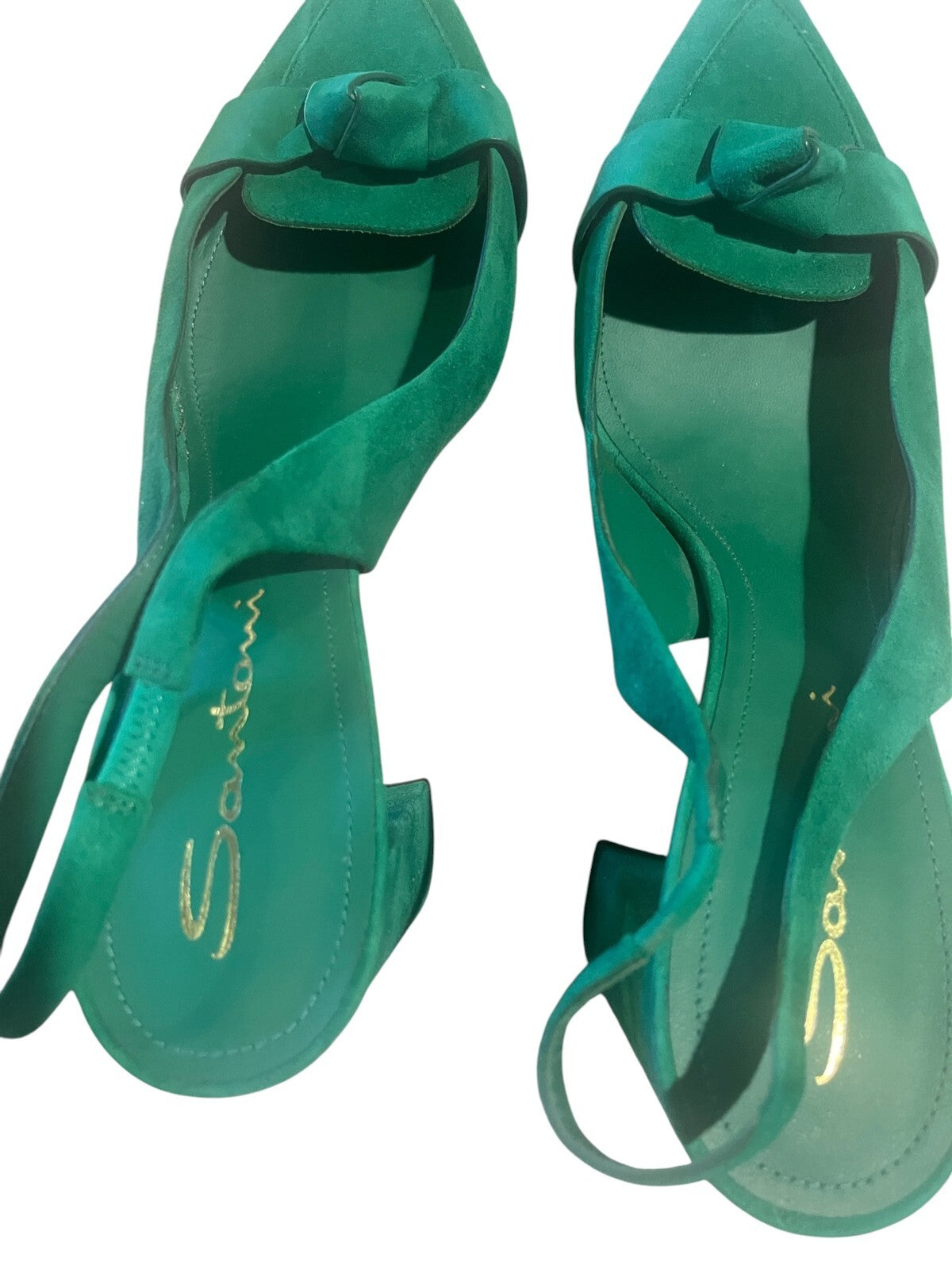Santoni Bow Slingbacks - size 41