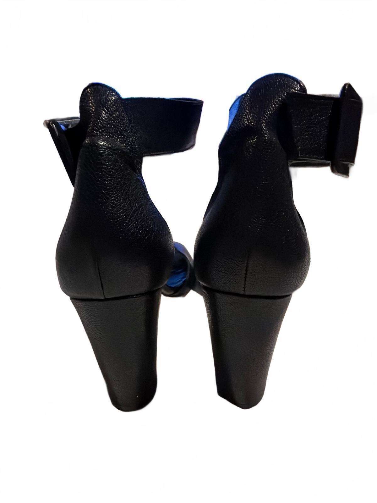 Again & Again Stacked heel sandals