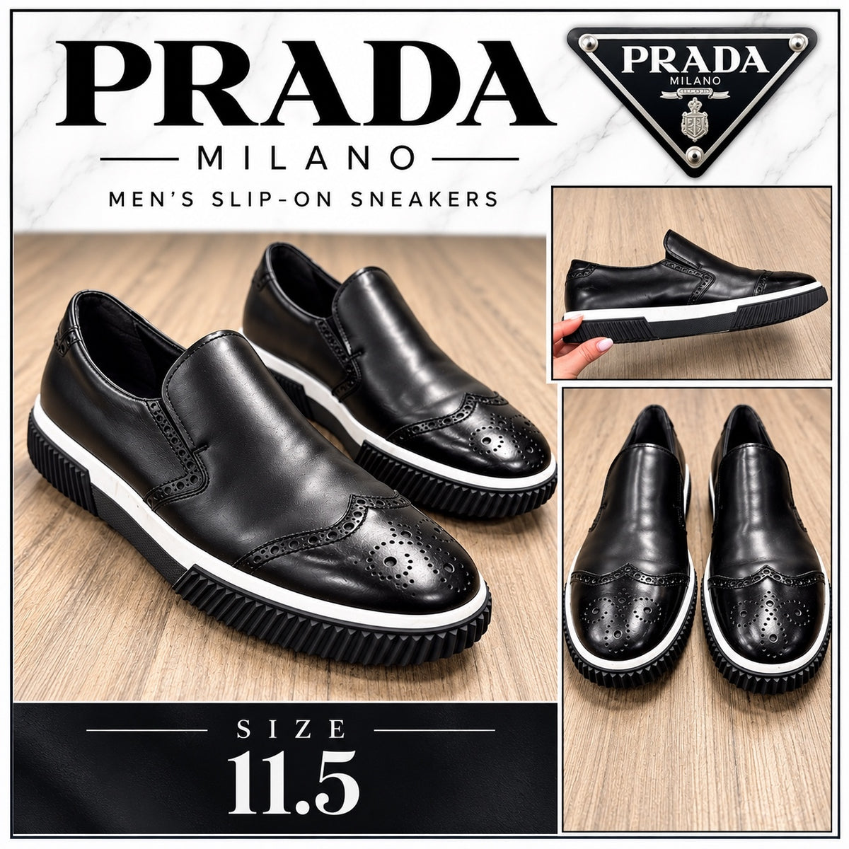 Prada Men's Slip-on