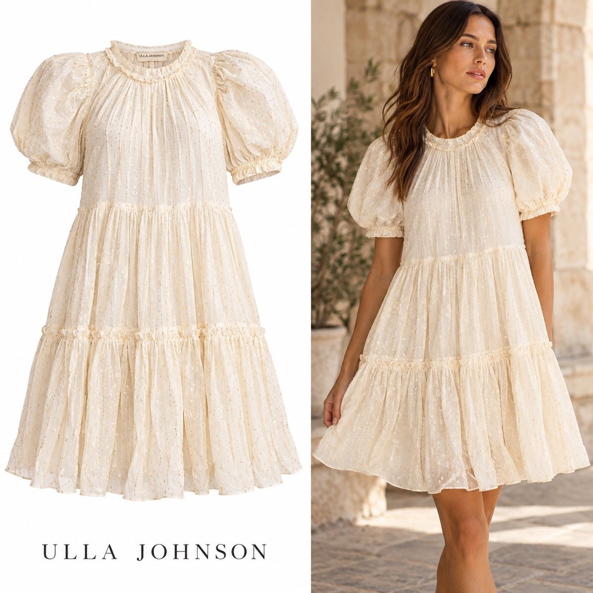 Ulla Johnson Tiered Dress
