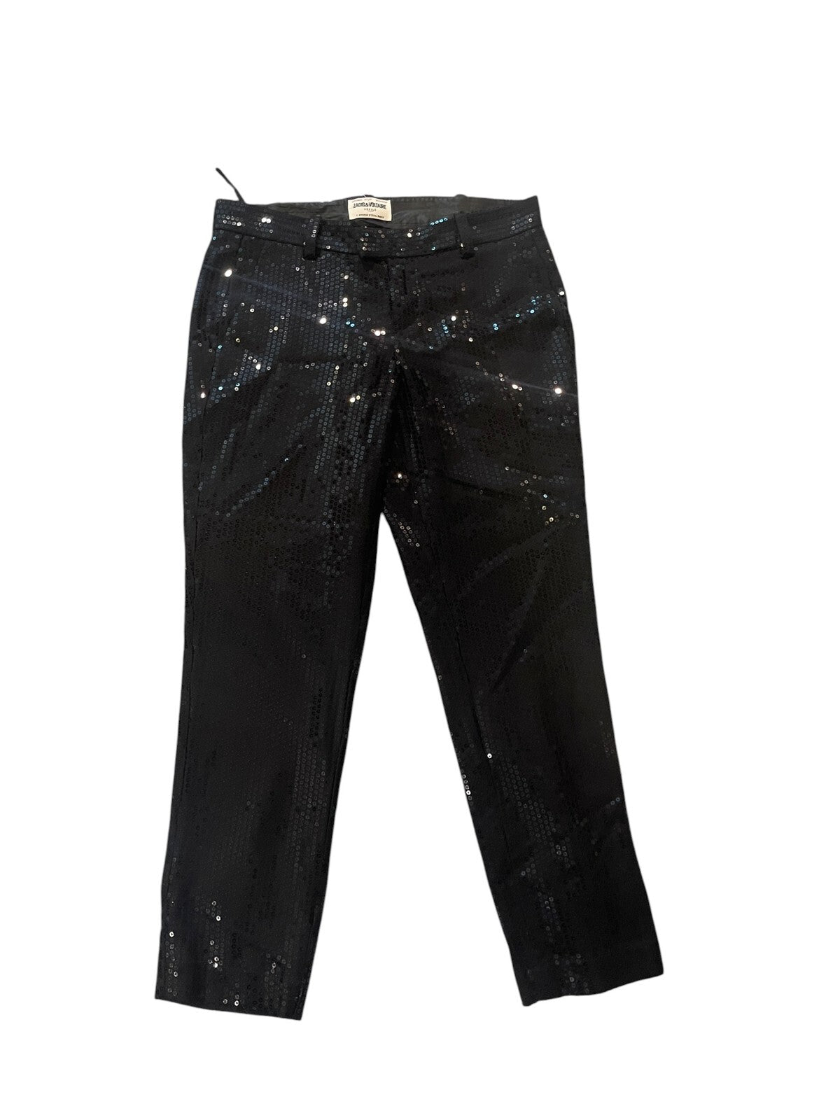 Zadig & Voltaire Prune Sequin Pants - Size 40