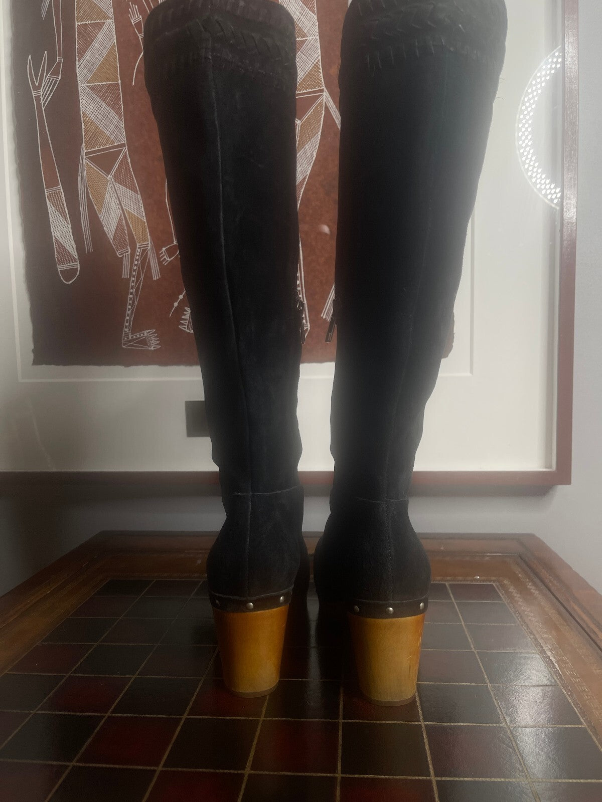 Ugg Rosabella Suede Tall boots - Size 8