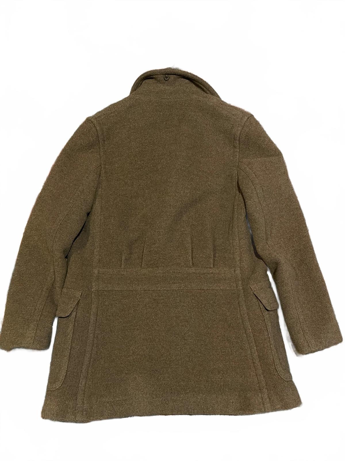 Ralph Lauren wool Coat w/ Detachable Real Fur Collar
